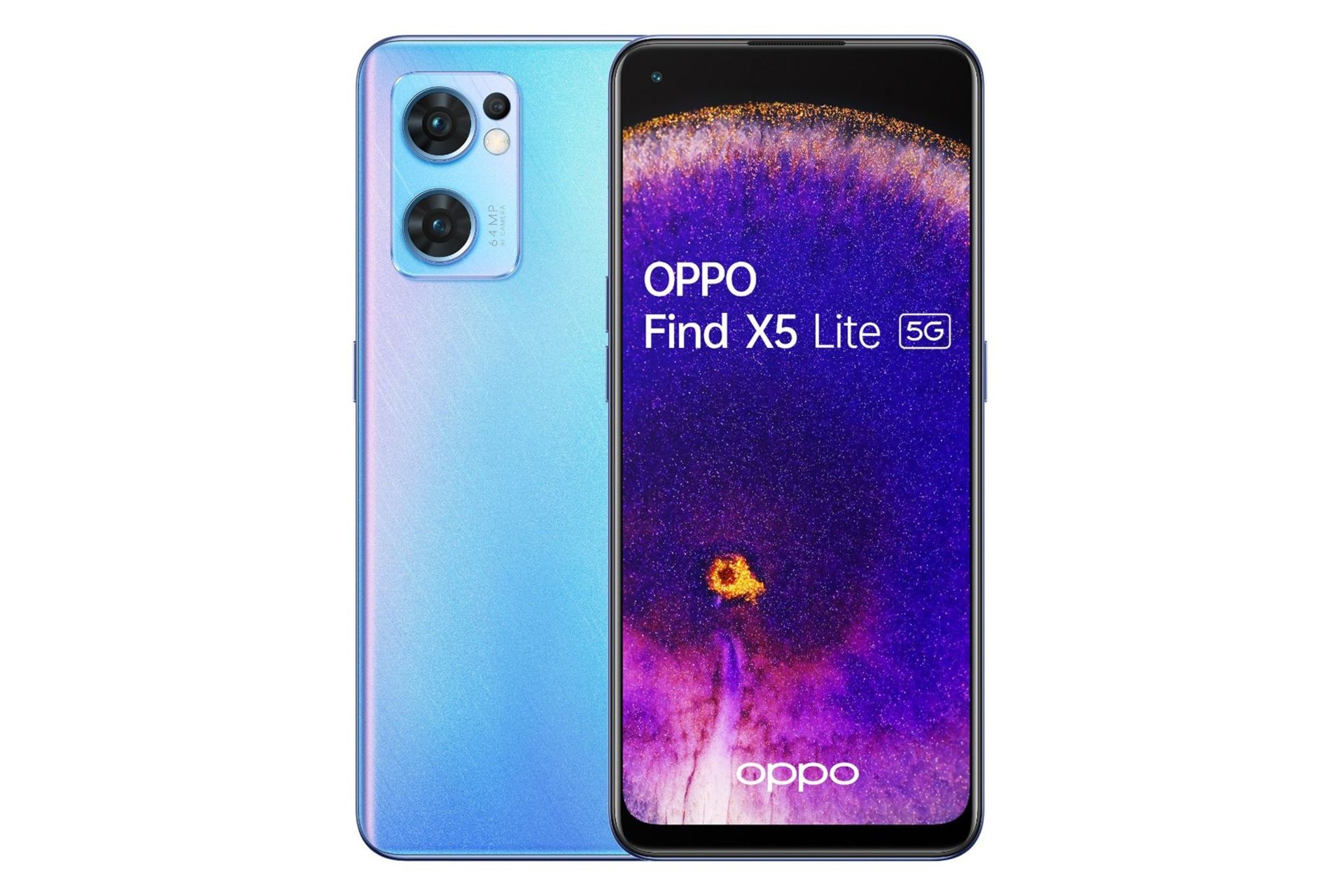 گوشی موبایل فایند X5 لایت اوپو / Oppo Find X5 Lite آبی