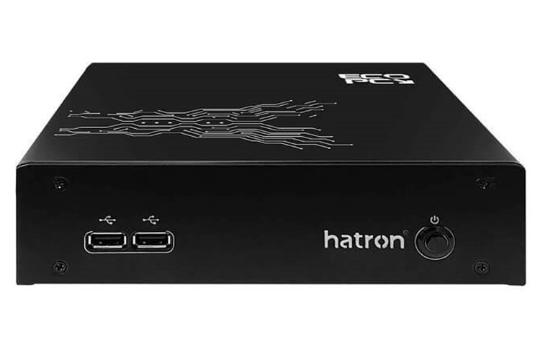 نمای روبرو Mini PC هترون Hatron EI371UM