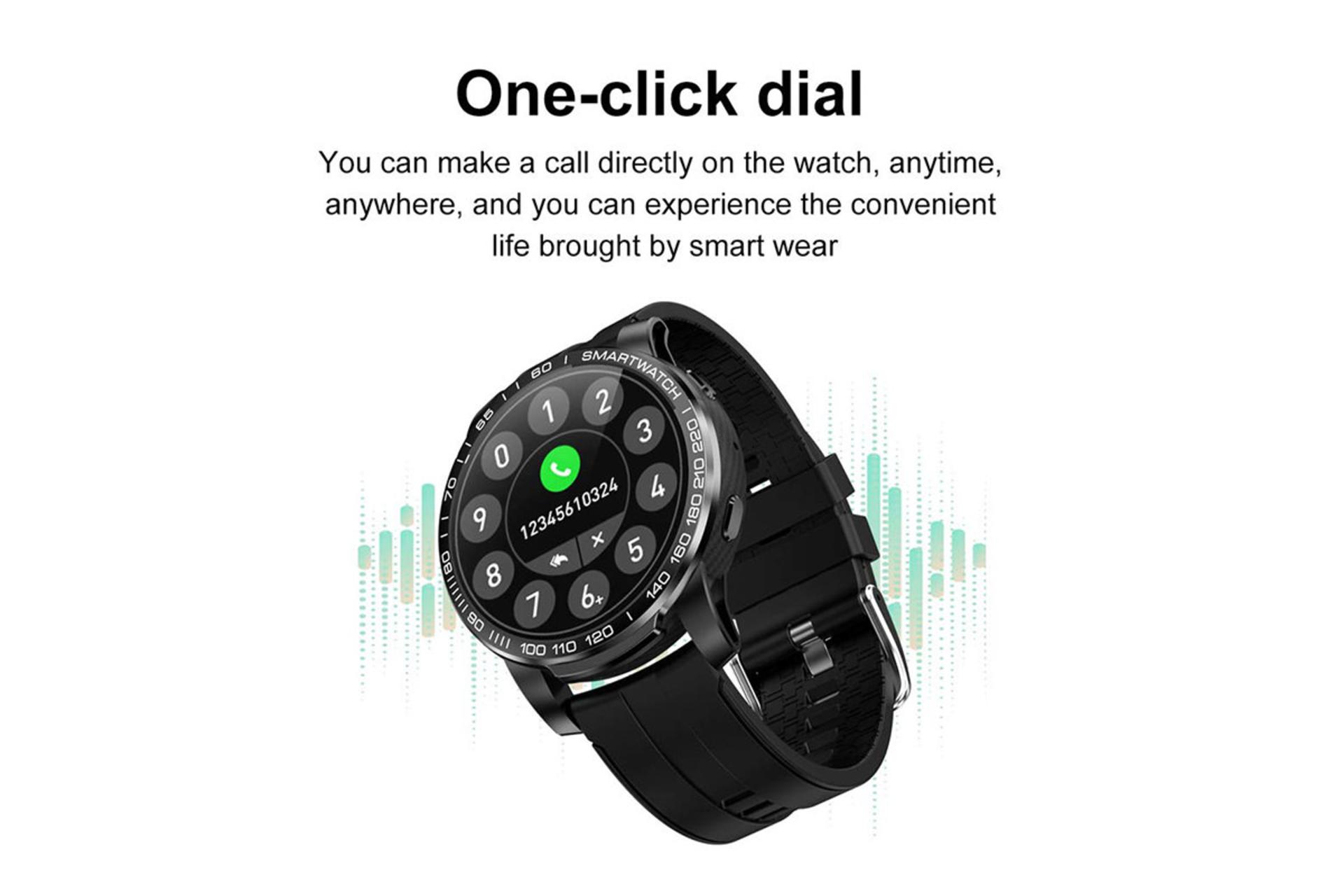 ساعت هوشمند ویکوشا V20 برقراری تماس