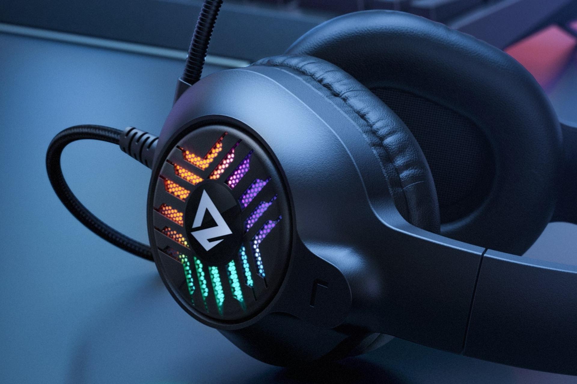 نورپردازی هدست گیمینگ آکی Aukey GH-X1