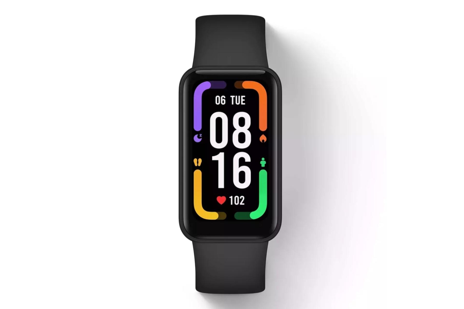 نمای روبرو پوشیدنی ردمی اسمارت بند پرو شیائومی / Xiaomi Redmi Smart Band Pro