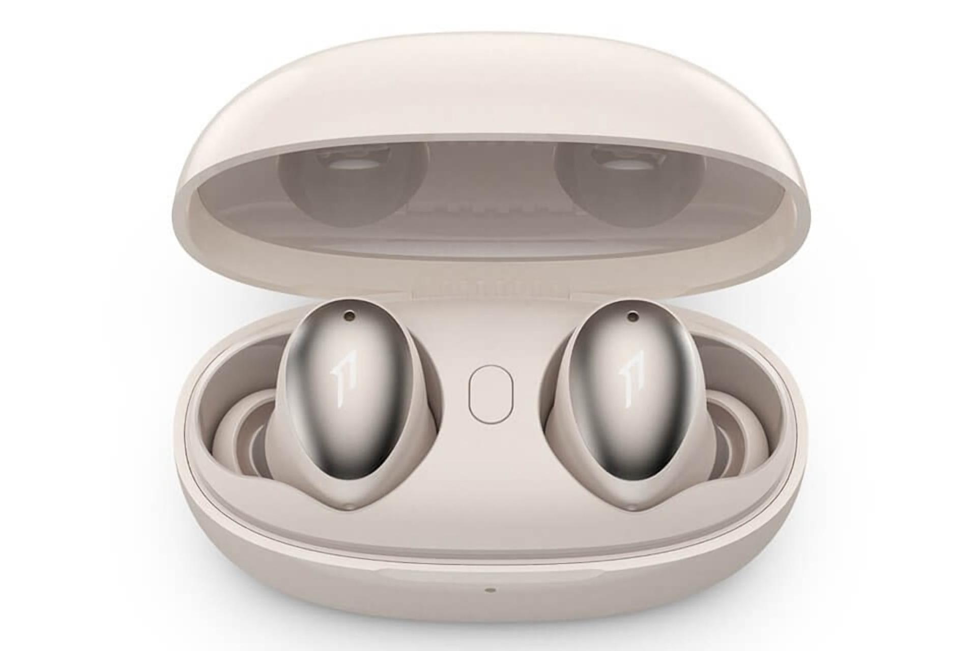 محفظه شارژ ایرباد بی سیم وان مور 1MORE ColorBuds طلایی