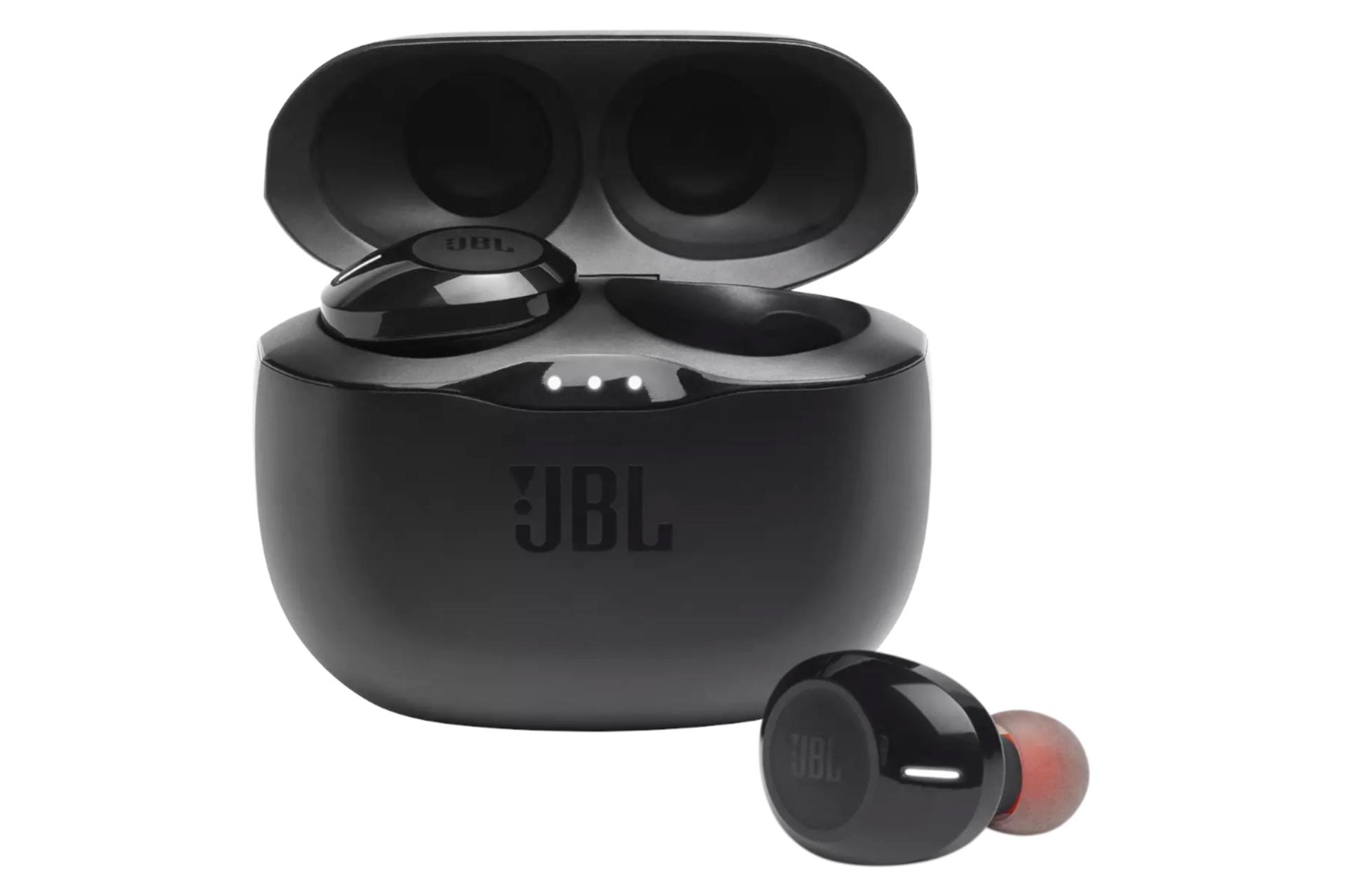 محفظه شارژ ایرباد بی سیم جی بی ال JBL TUNE 125TWS مشکی