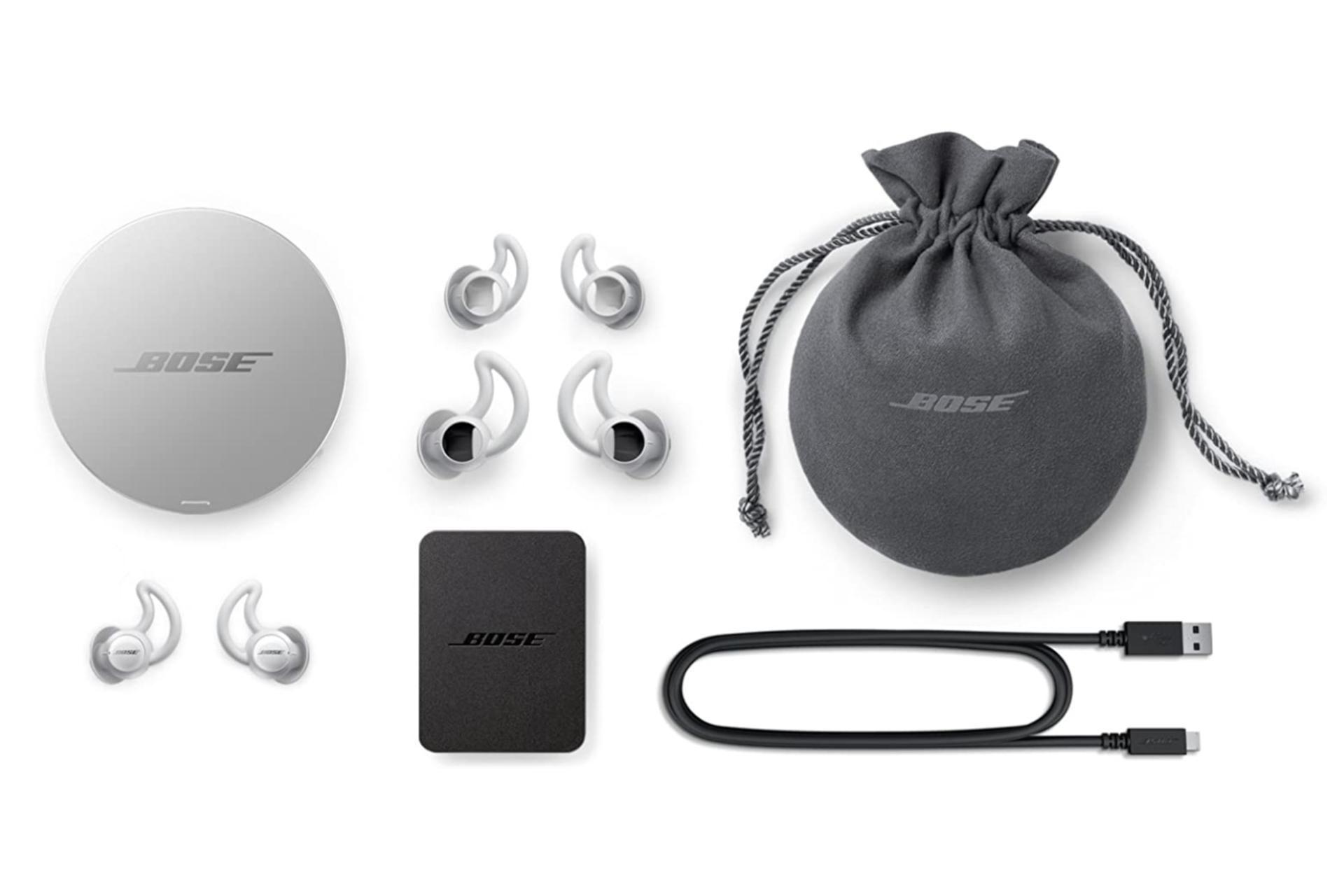 اقلام همراه ایرباد بی سیم بوز Bose Sleepbuds