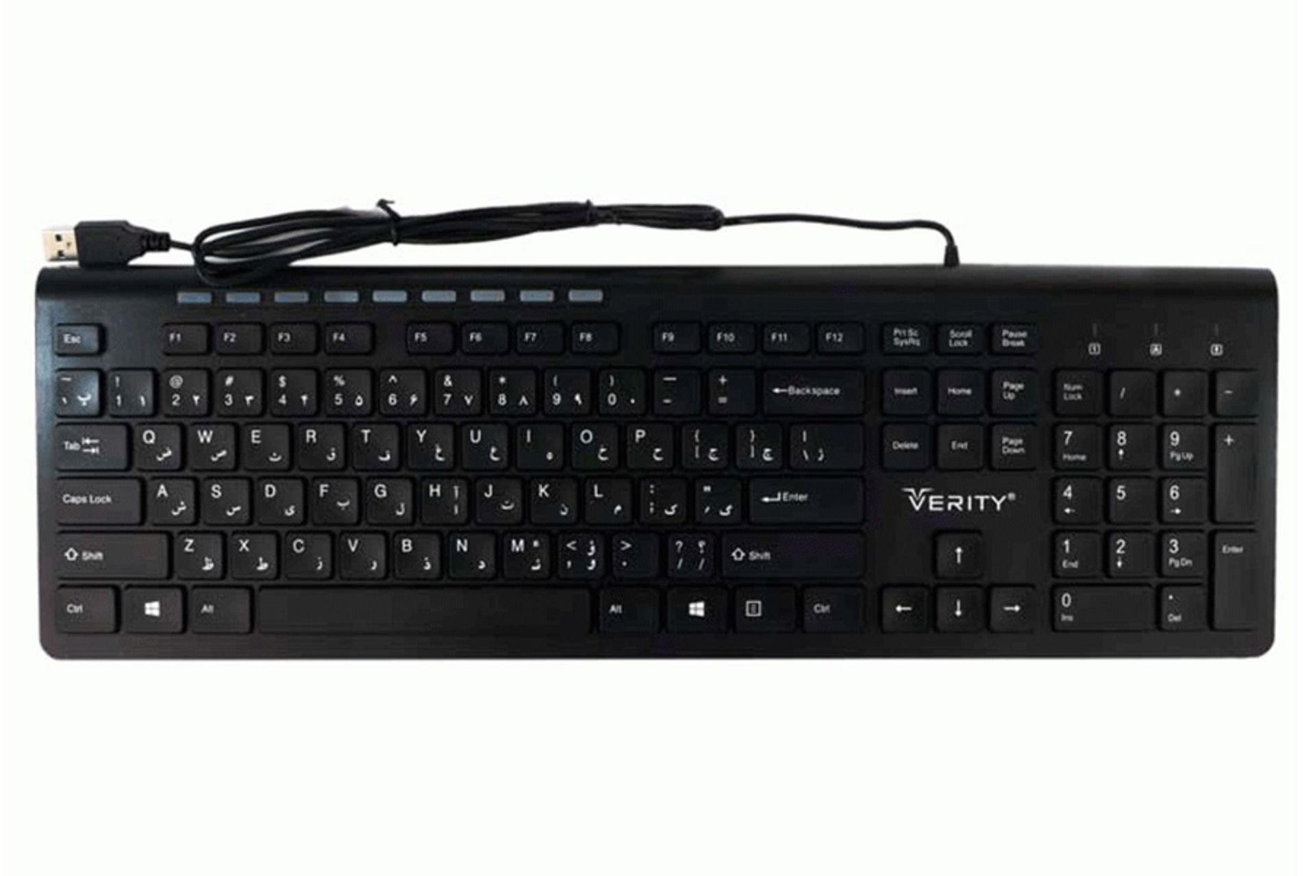 نمای روبرو کیبورد وریتی V-KB6119