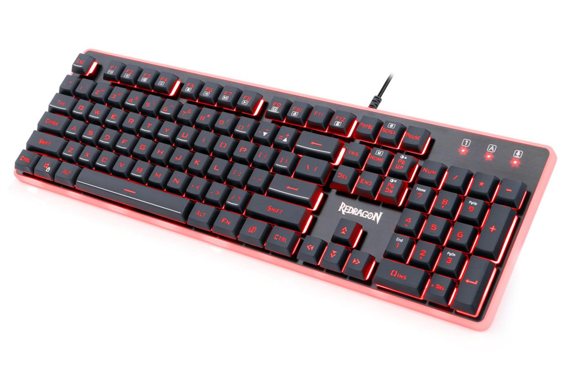نمای راست کیبورد ردراگون K509 DYAUS 7