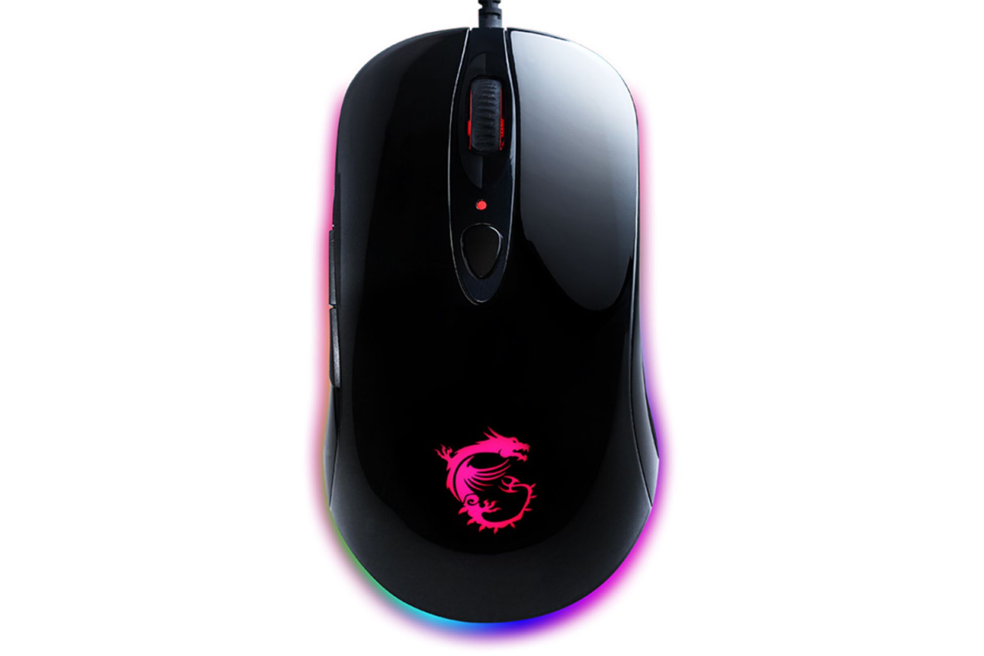 نمای روبرو ماوس ام اس آی Interceptor DS 102 RGB