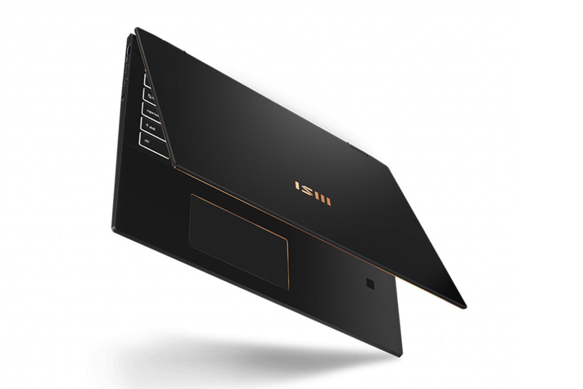 نمای پشت پنل لپ تاپ Summit E16Flip A11UCT ام اس آی