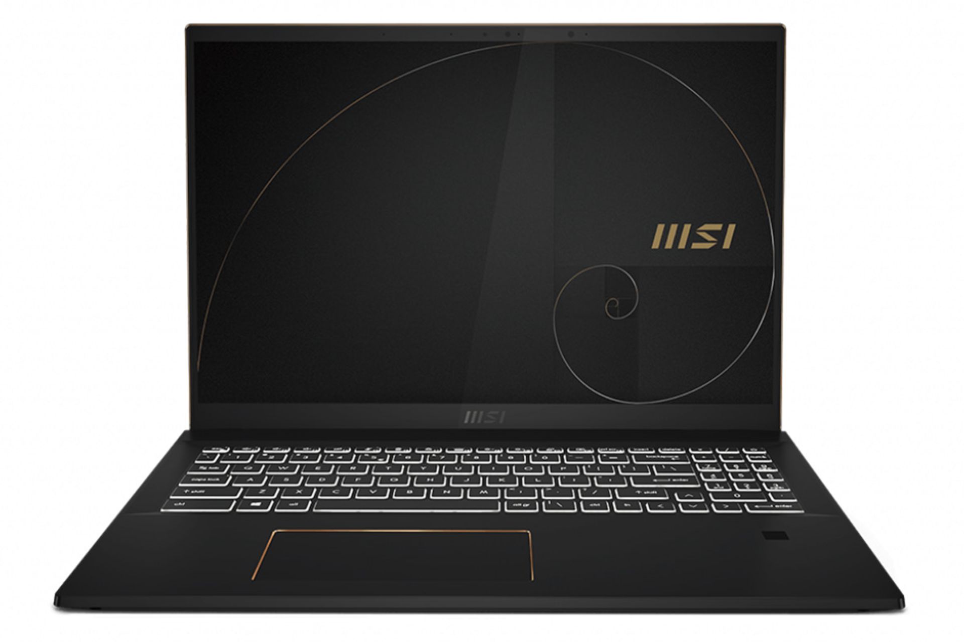 نمای روبرو لپ تاپ Summit E16Flip A11UCT ام اس آی