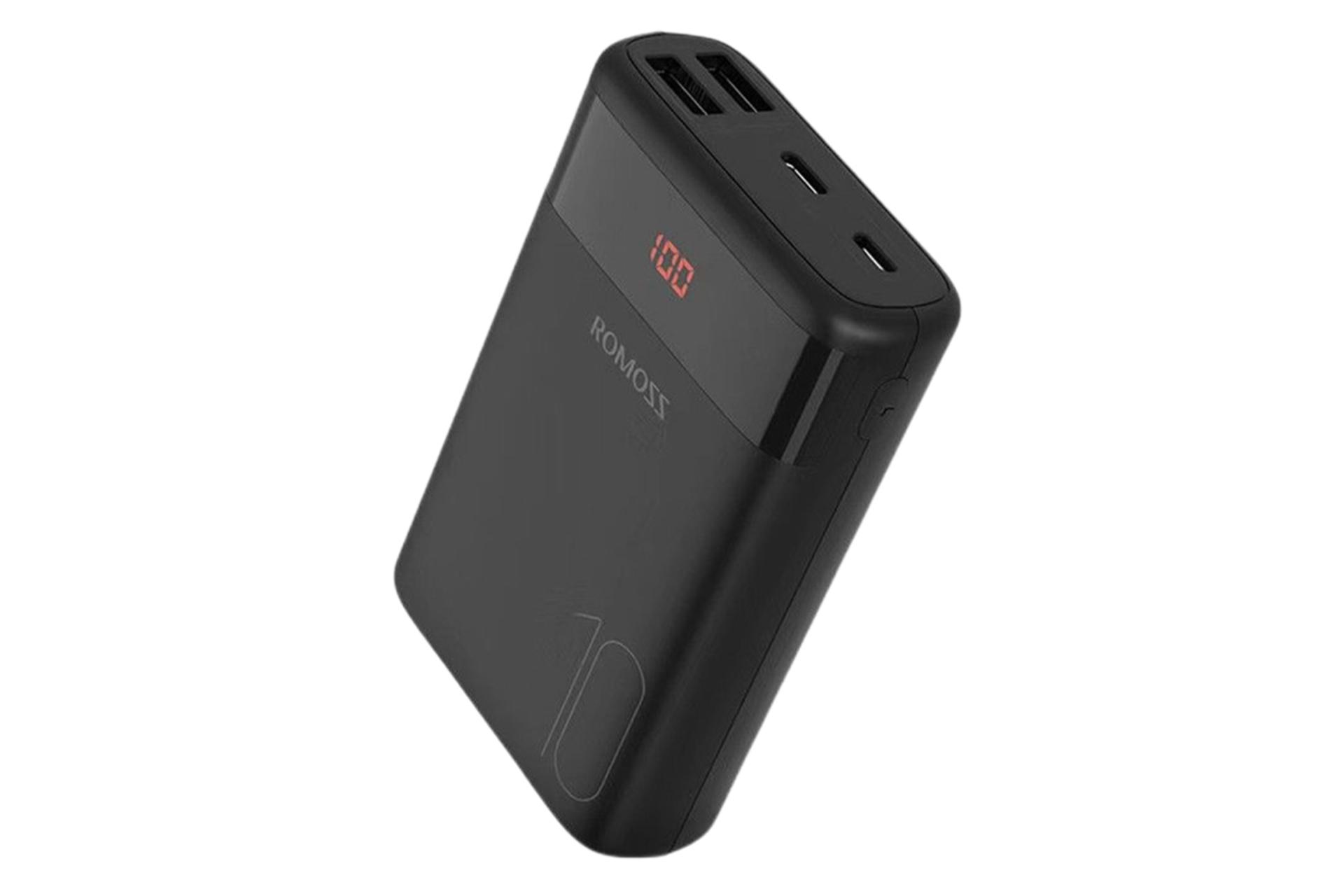 نمای جانبی پاور بانک روموس Ares 10