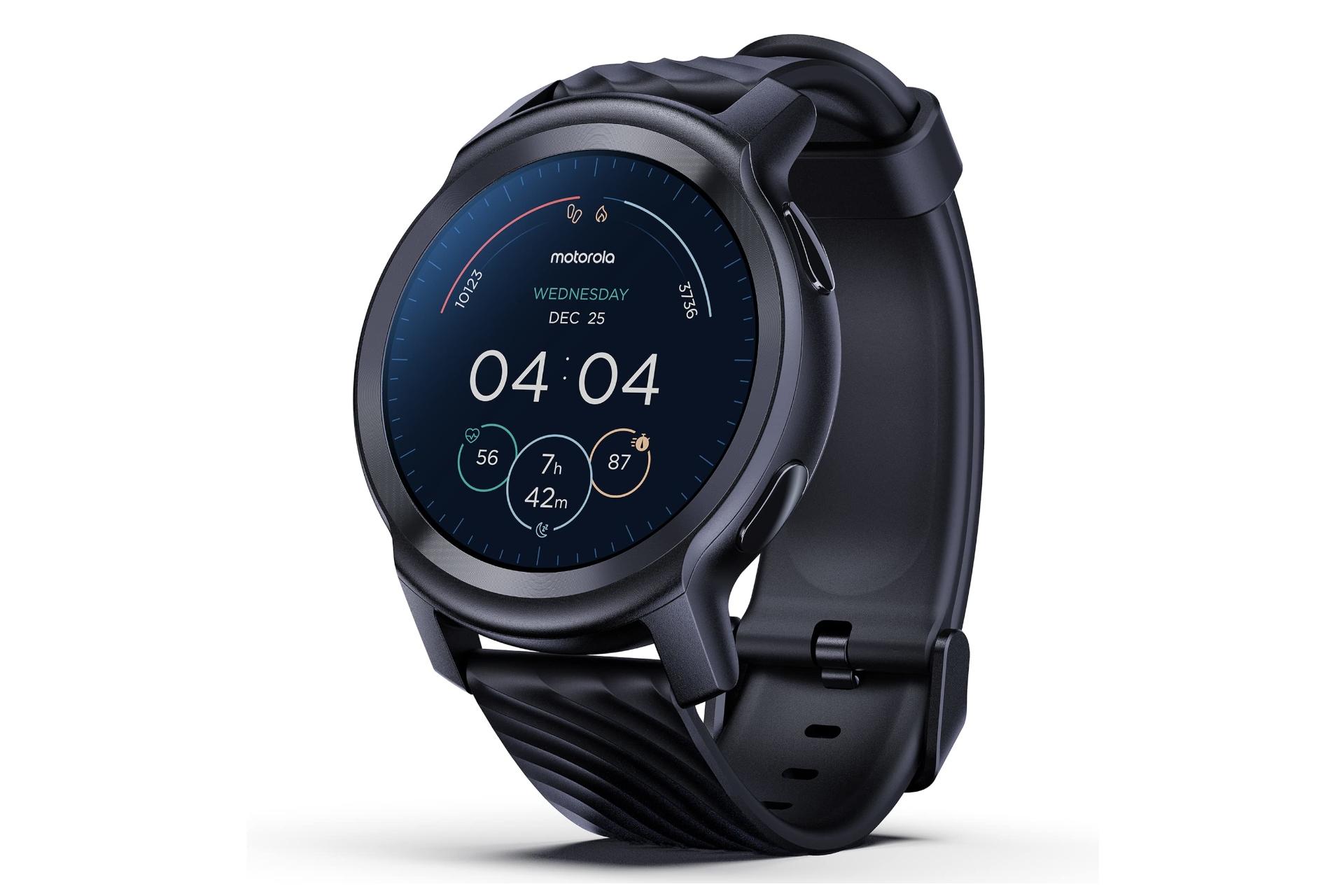 Motorola Moto Watch 100 / اسمارت واچ موتورولا موتو واچ 100 مشکی