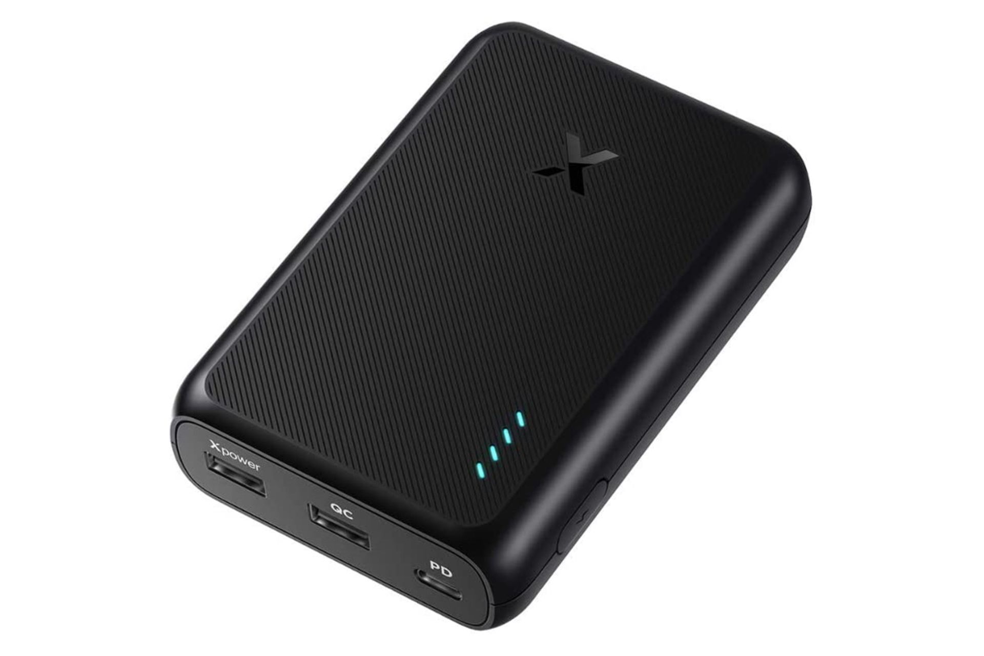 نمای روبرو پاور بانک ایکسنتز PB-35011 مشکی