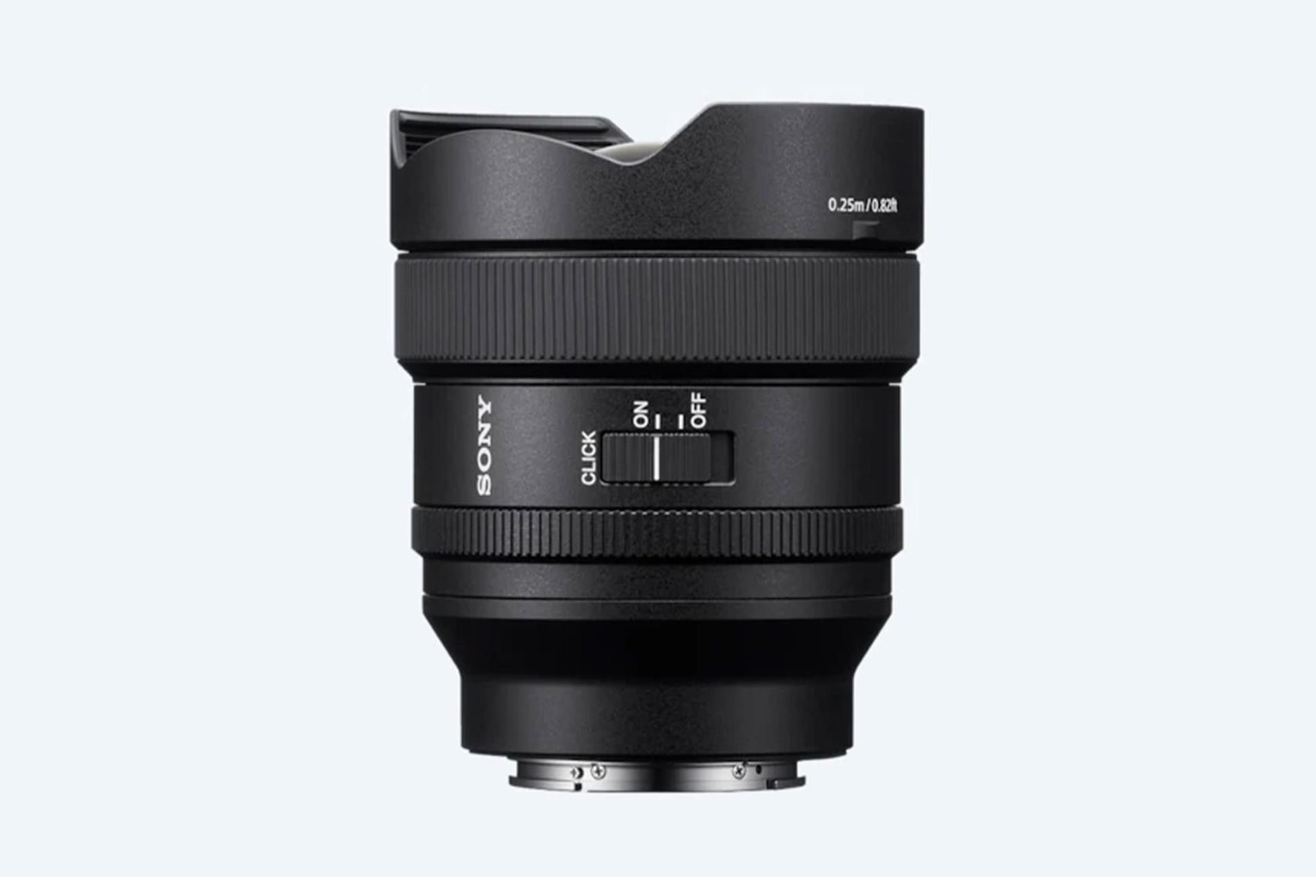 لنز سونی FE 14mm F1.8 GM نمای کلید