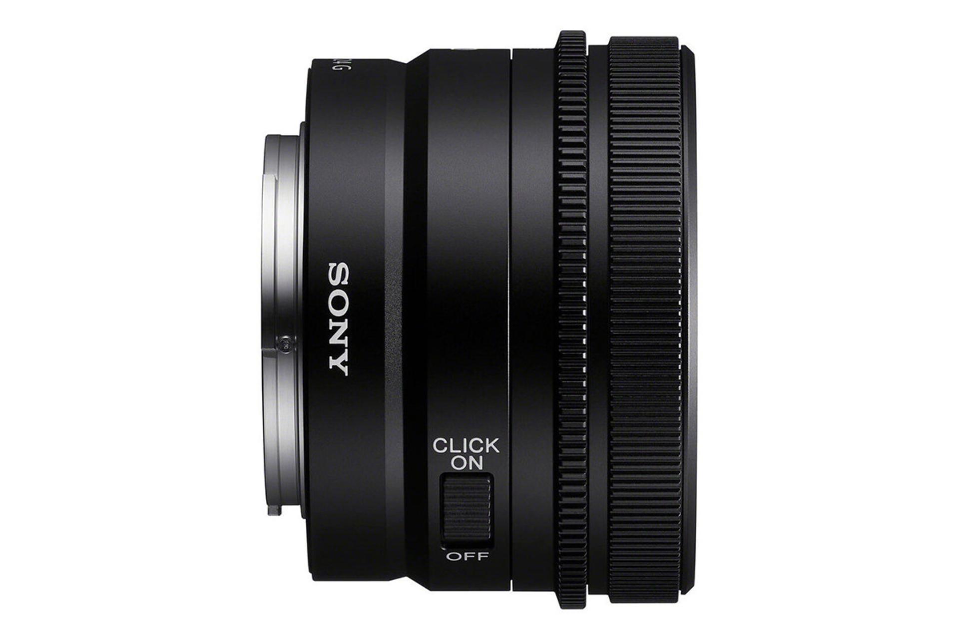لنز سونی FE 24mm F2.8 G نمای پهلو