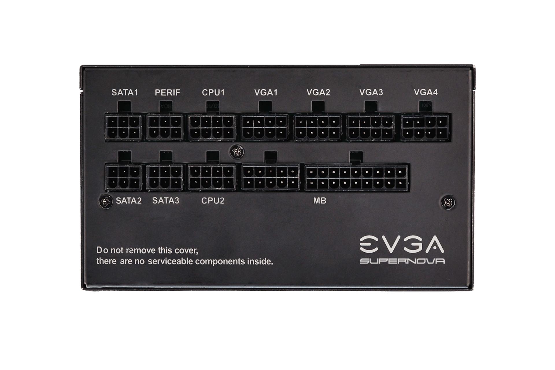 پاور کامپیوتر ای وی جی ای SuperNOVA 1000 G5 با توان 1000 وات اتصالات