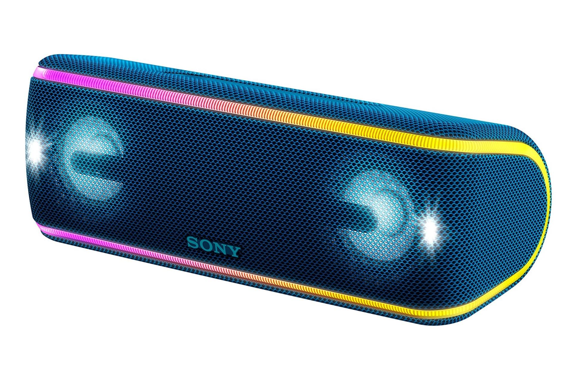 نمای راست اسپیکر سونی Sony SRS-XB41 آبی