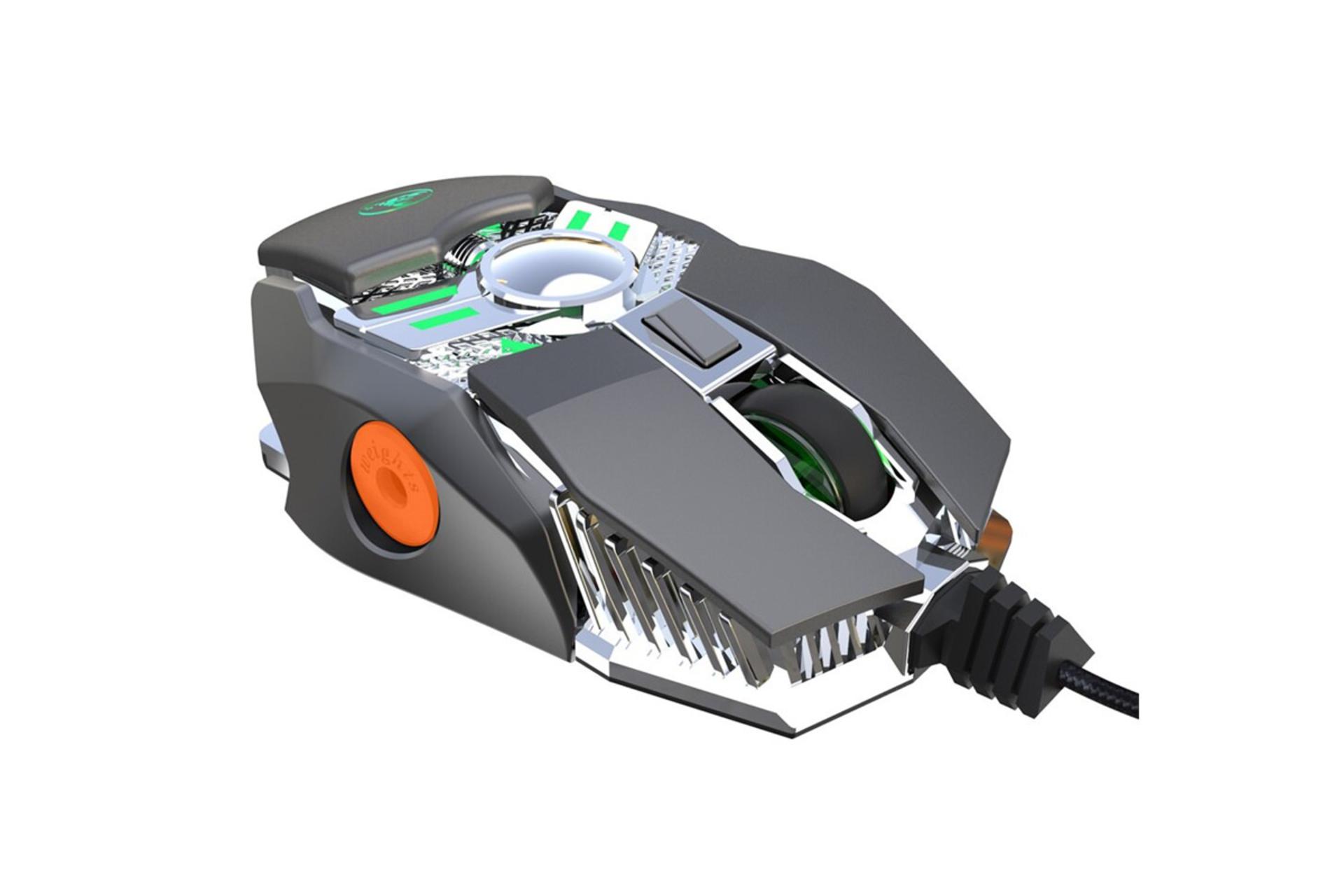 نمای راست ماوس اچ ایکس اس جی J200