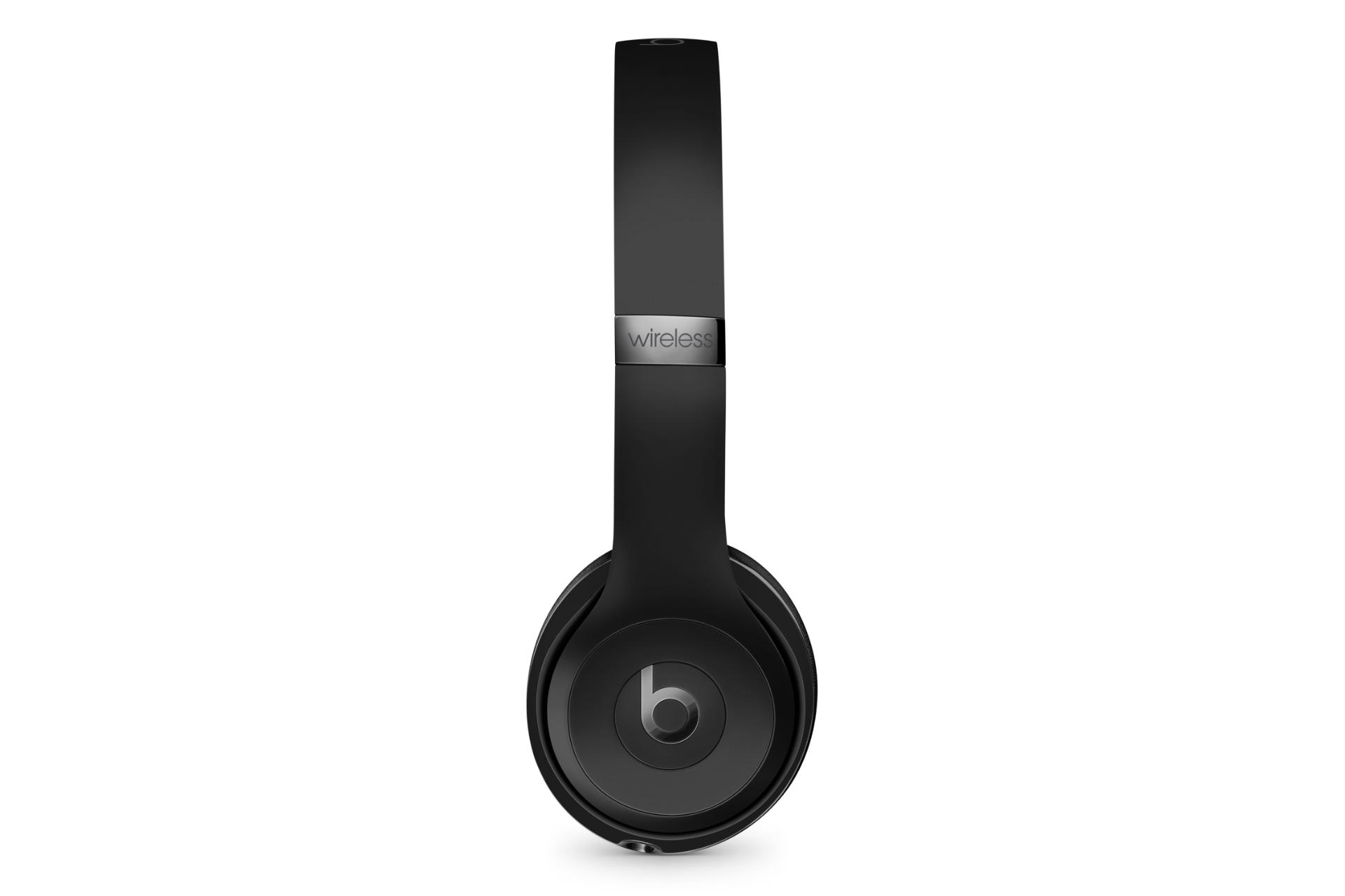 نمای جانبی هدفون بی سیم بیتس سولو 3 وایرلس Beats Solo3 Wireless مشکی