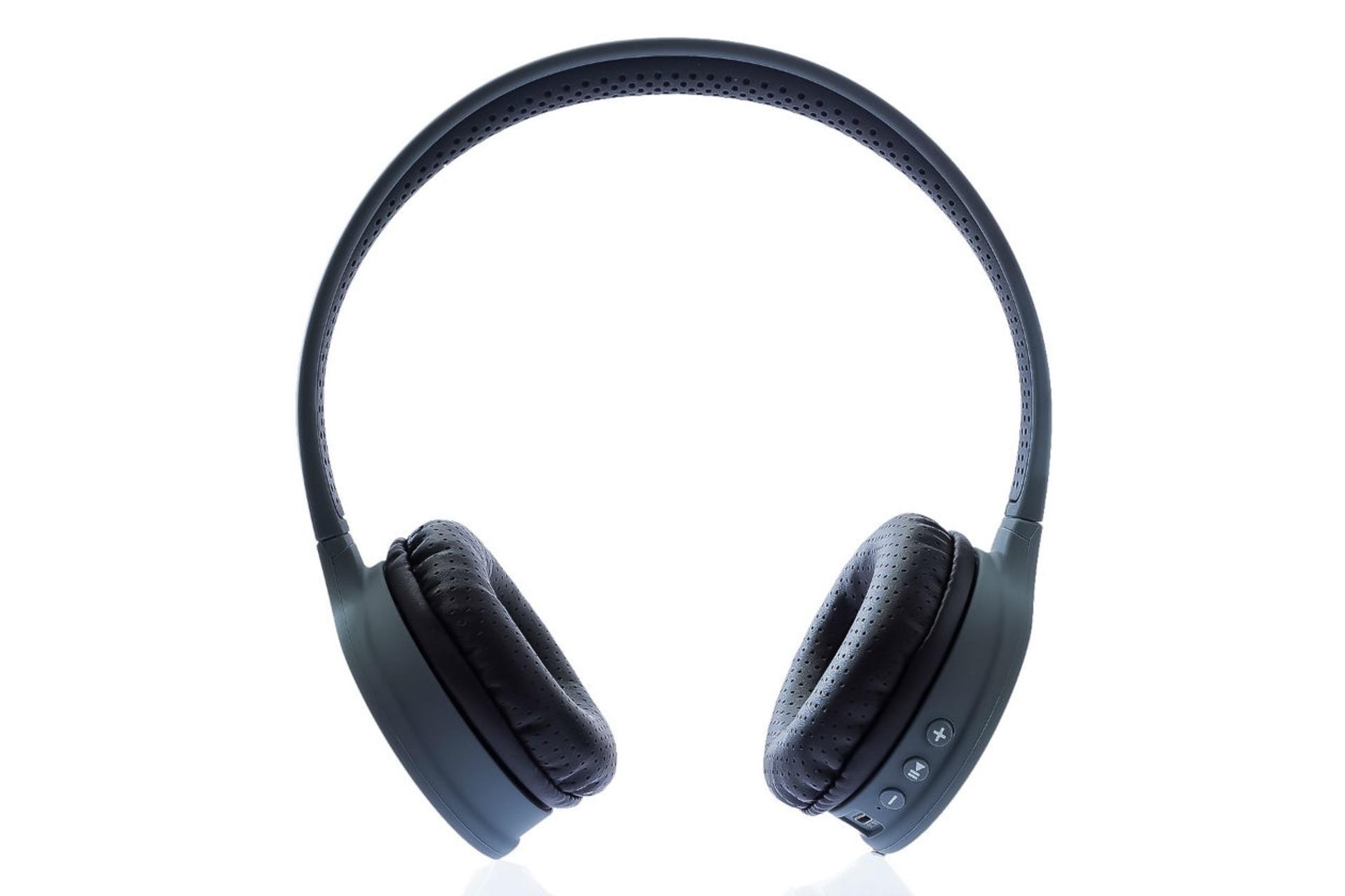 نمای روبرو هدفون بی سیم توشیبا Toshiba RZE-BT180H مشکی