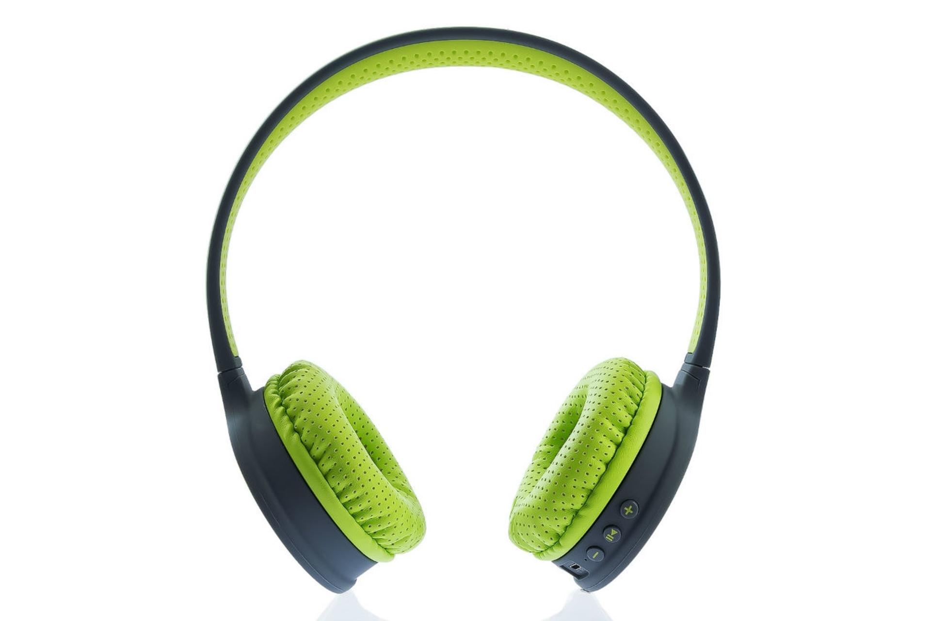 نمای روبرو هدفون بی سیم توشیبا Toshiba RZE-BT180H سبز