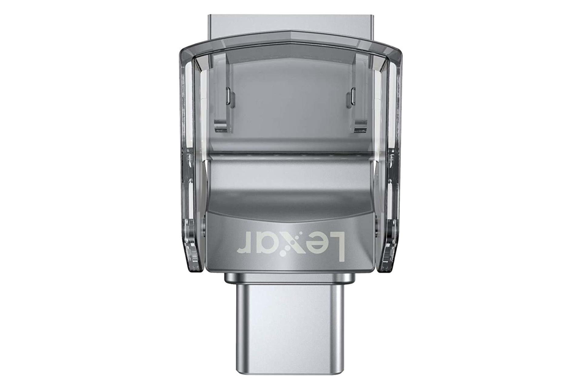 کانکتور USB نوع C فلش مموری لکسار Lexar JumpDrive Dual Drive D35c