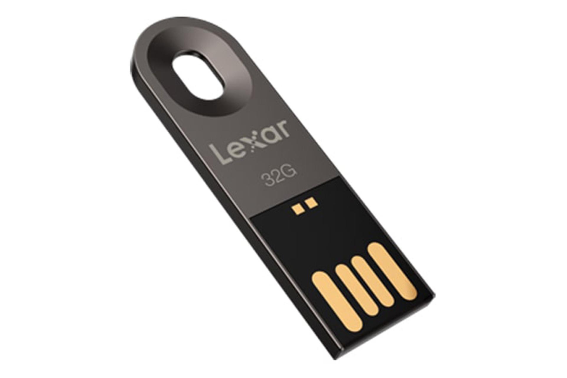 نمای جانبی فلش مموری لکسار مدل JumpDrive M25 ظرفیت 32 گیگابایت