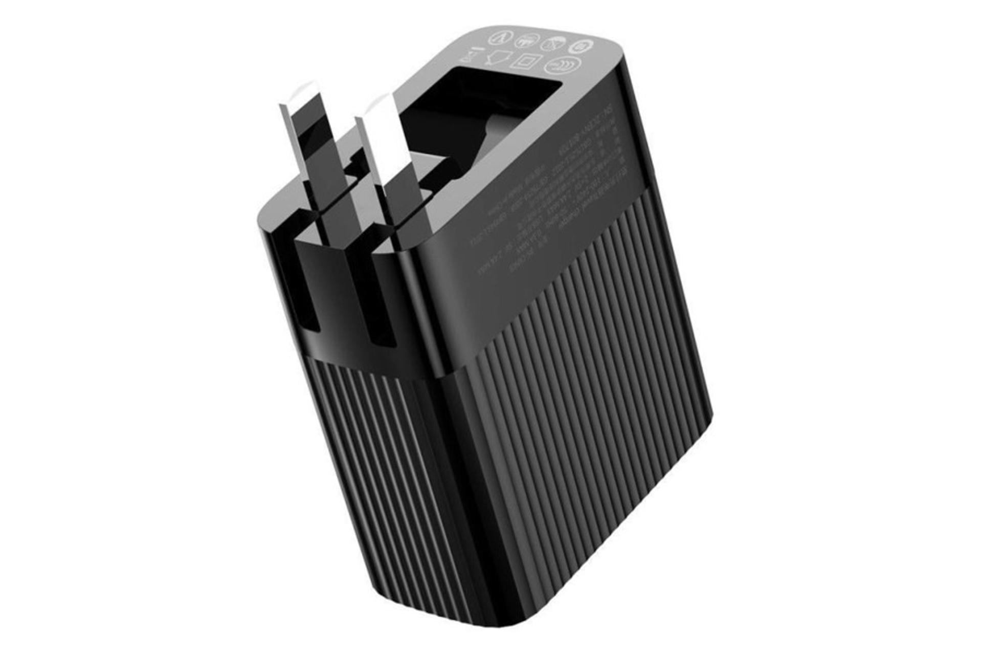 نمای جانبی شارژر باسئوس ZCENTY