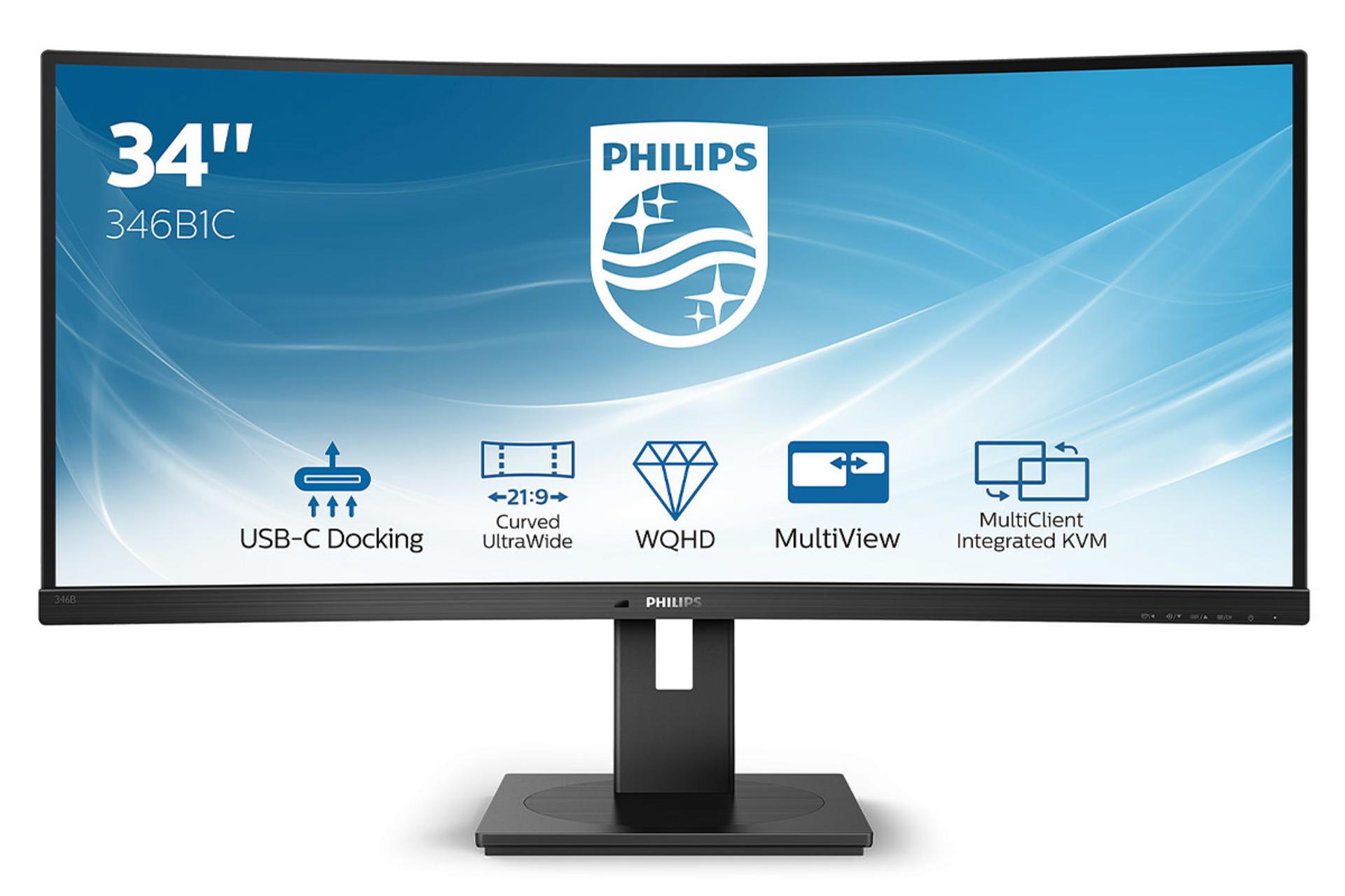 فیلیپس 34 اینچ مدل 346P1CRH / Philips 346P1CRH