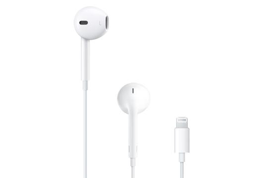 هدفون بی سیم ایرپادز اپل با کانکتور لایتنینگ Apple EarPods with Lightning Connector سفید