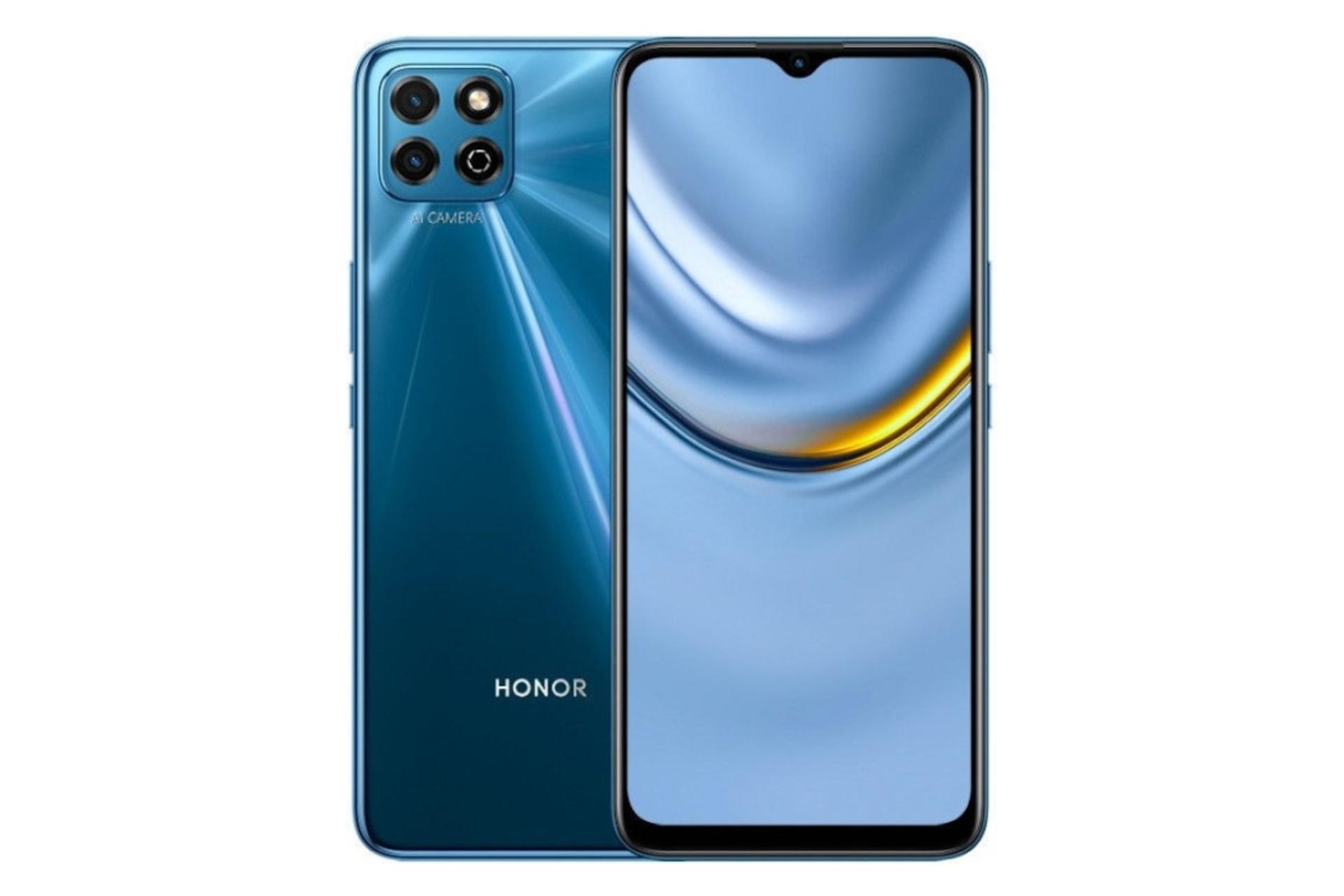 گوشی موبایل پلی 20 آنر Honor Play 20 آبی