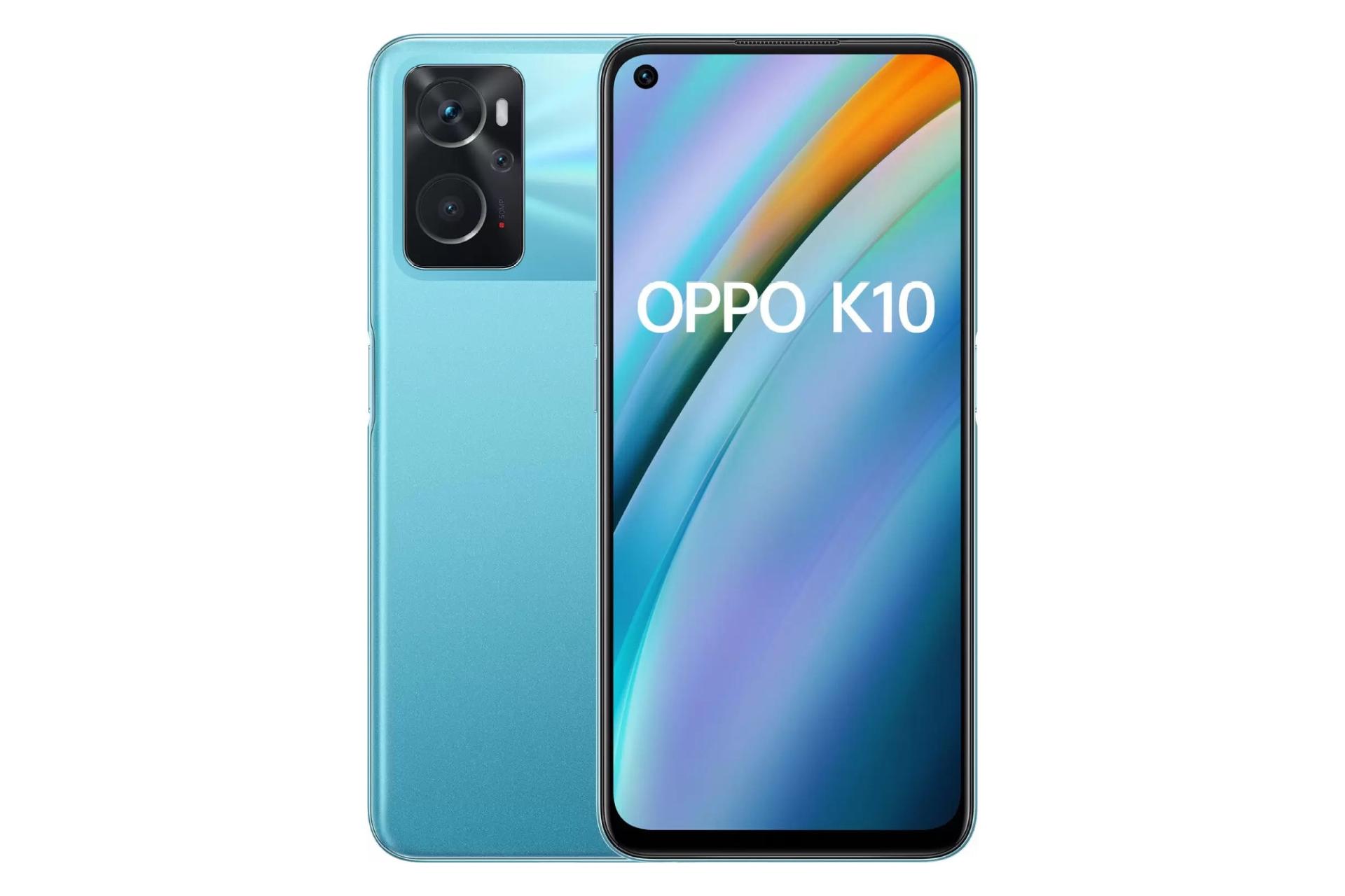 گوشی موبایل اوپو Oppo K10 آبی
