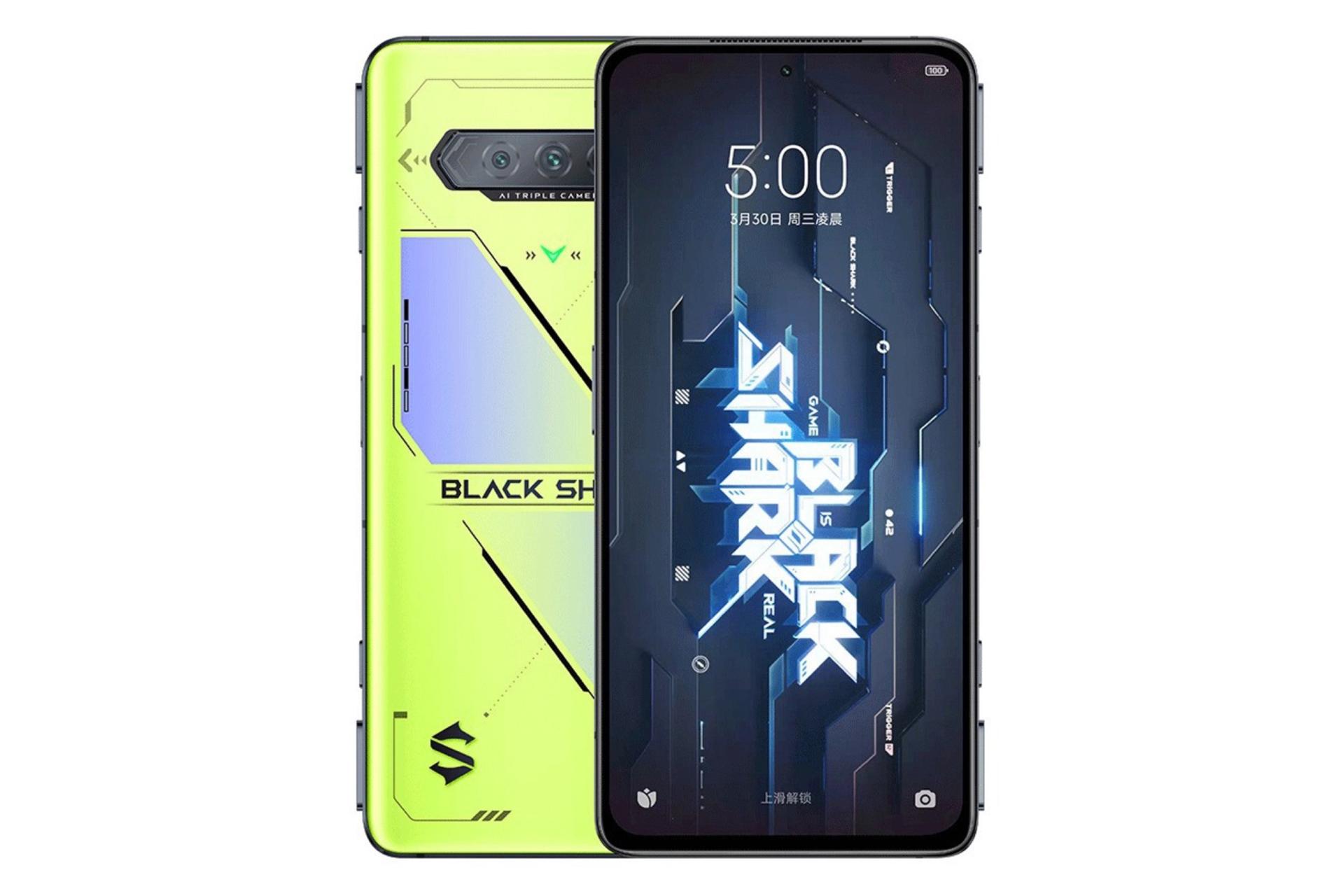 گوشی موبایل بلک شارک 5RS شیائومی / Xiaomi Black Shark 5 RS زرد