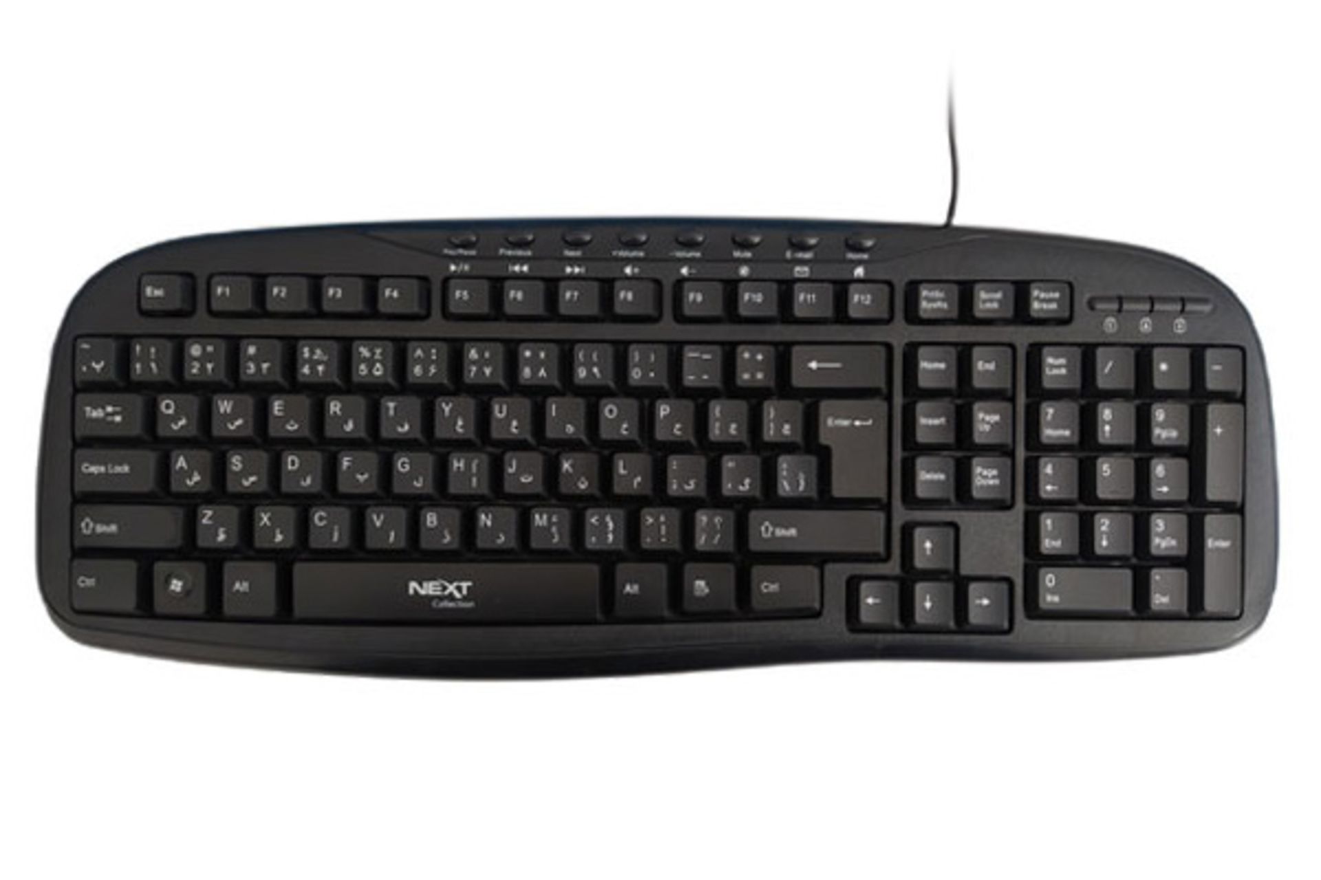 نمای روبرو کیبورد نکست N2000