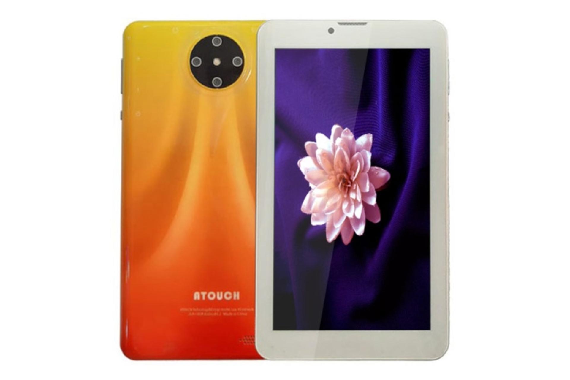 تبلت اتاچ ATOUCH S06 بنفش نارنجی