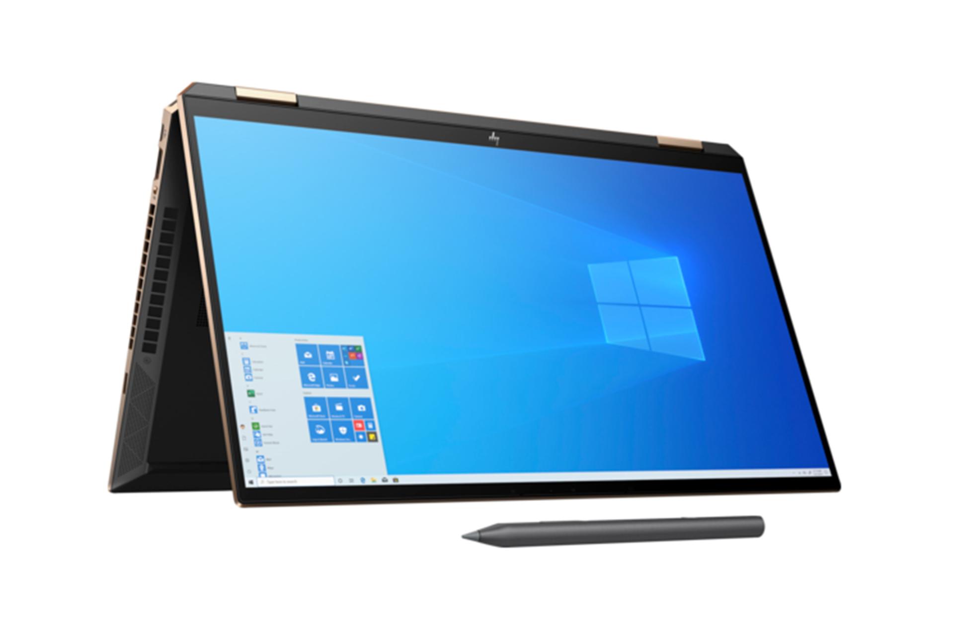 لپ تاپ اچ پی انوی X360 15z-ee0003 در حالت تا شده به پشت