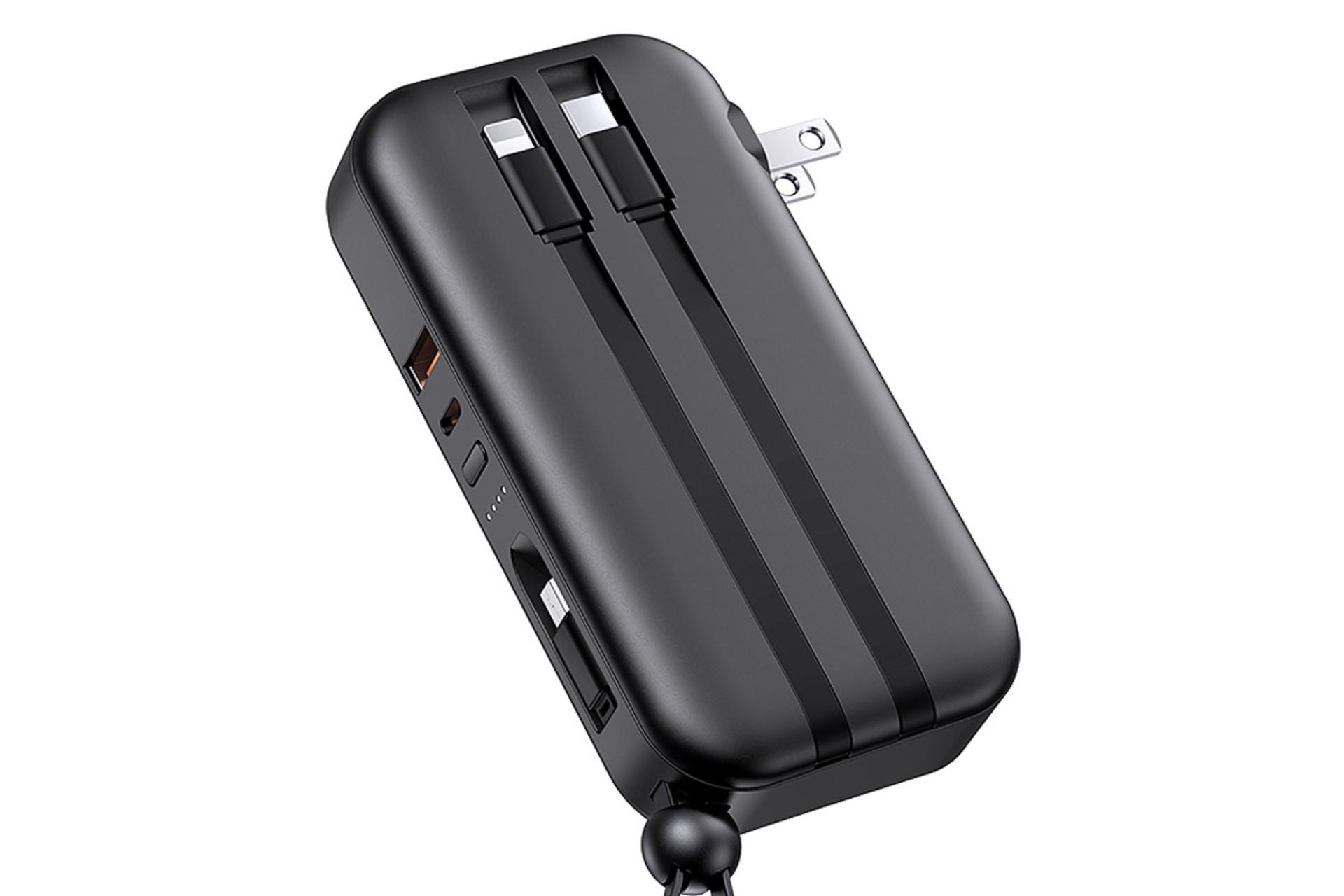 نمای جانبی پاور بانک یوسمز US-CD172