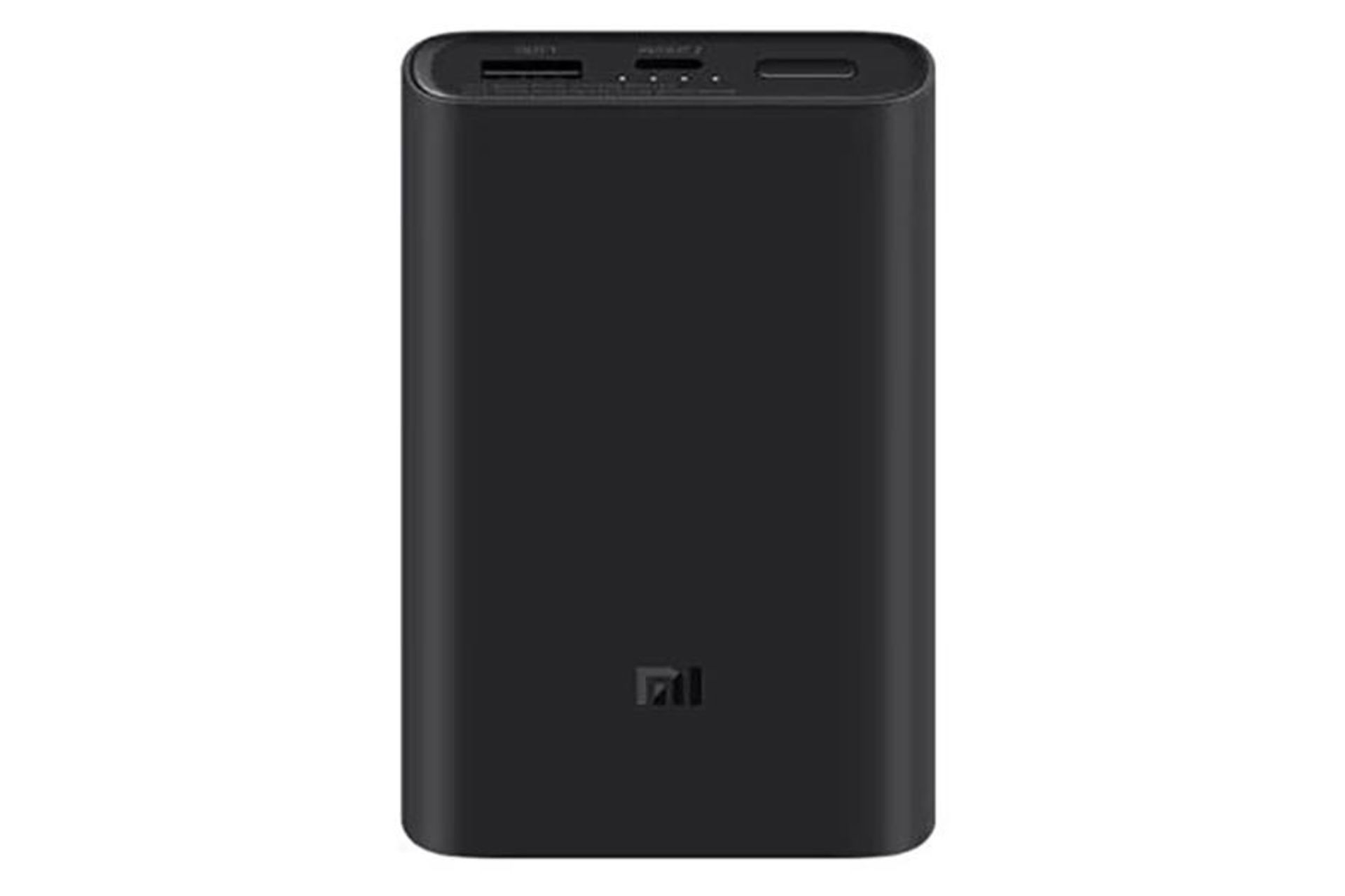 نمای روبرو پاور بانک شیائومی می پاور بانک 3 Super Flash PB1050ZM