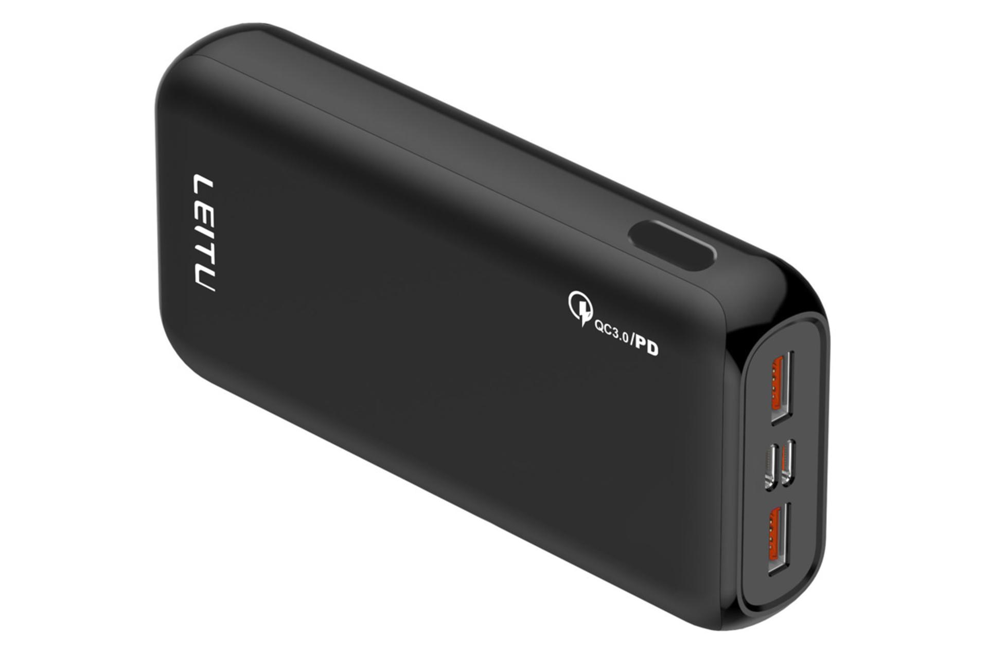 نمای جانبی پاور بانک لیتو LP-30