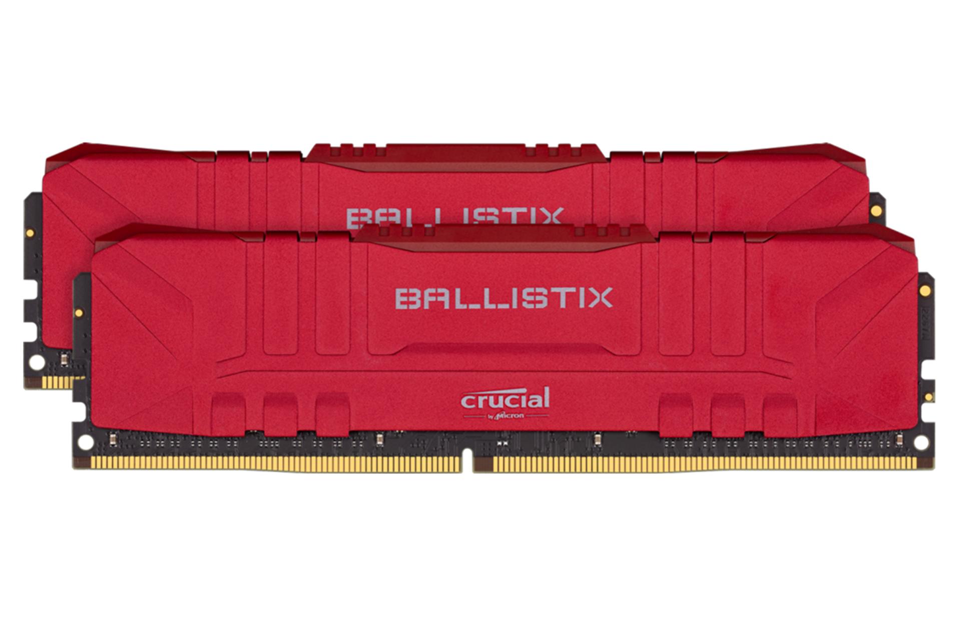 نمای جلو رم کروشیال Ballistix ظرفیت 32 گیگابایت (2x16) از نوع DDR4-3000