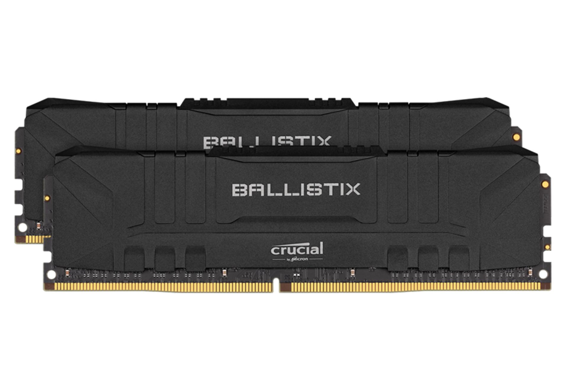 نمای جلوکروشیال Ballistix ظرفیت 16 (2x8) گیگابایت از نوع DDR4-3200