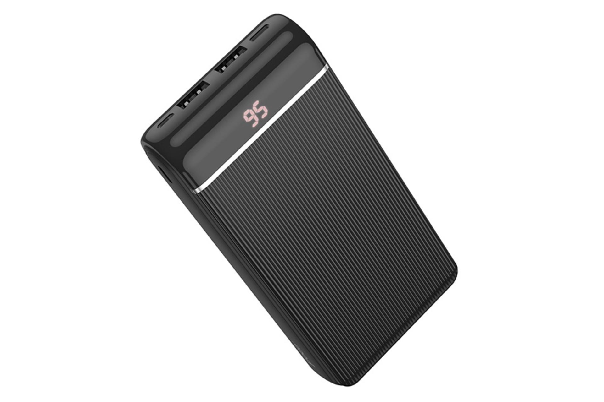 نمای جانبی پاور بانک هوکو J59A Famous