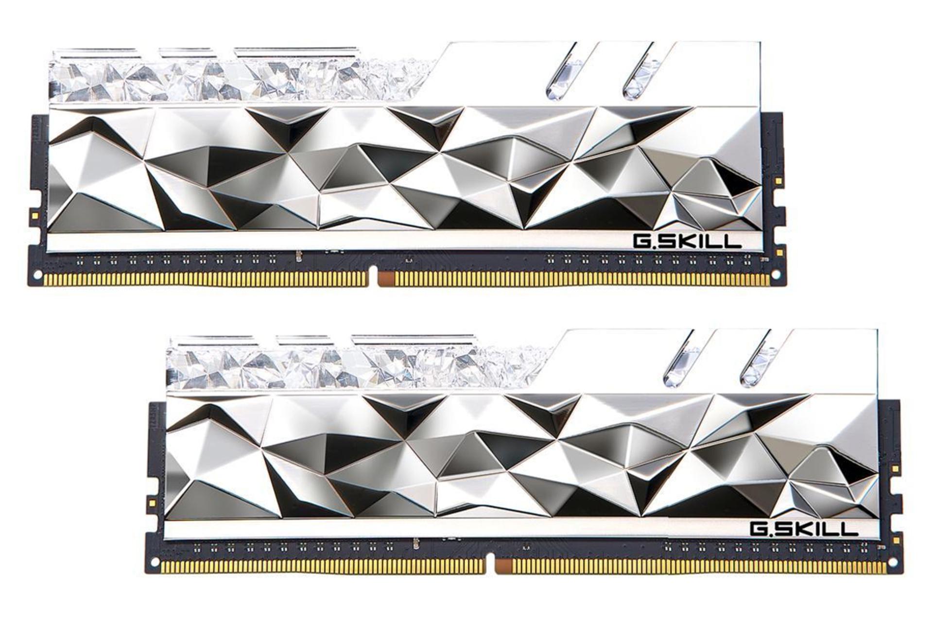 نمای جلو رم جی اسکیل Trident Z Royal Elite ظرفیت 32 گیگابایت (2x16) از نوع DDR4-4000