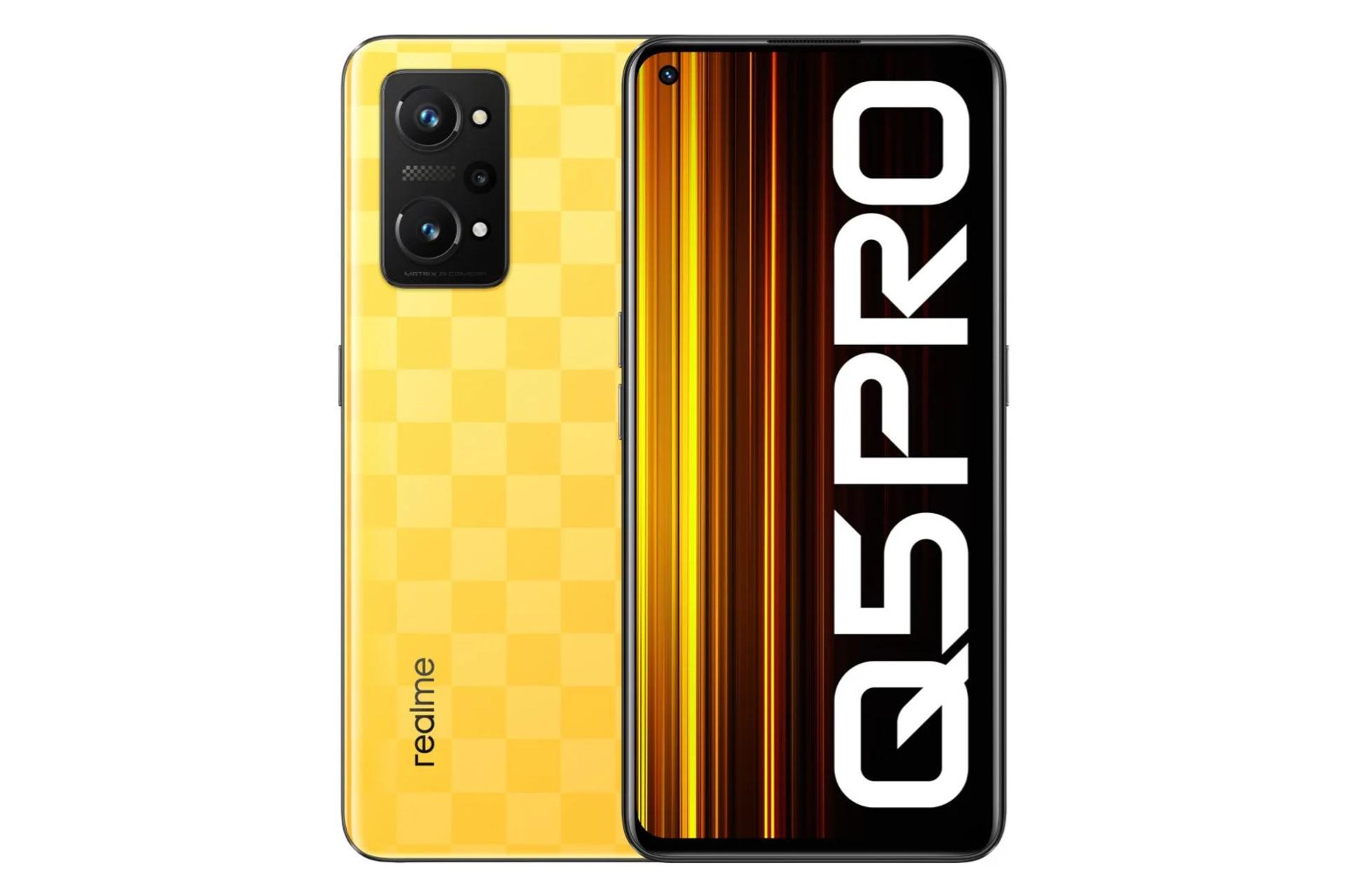 گوشی موبایل ریلمی Realme Q5 Pro زرد