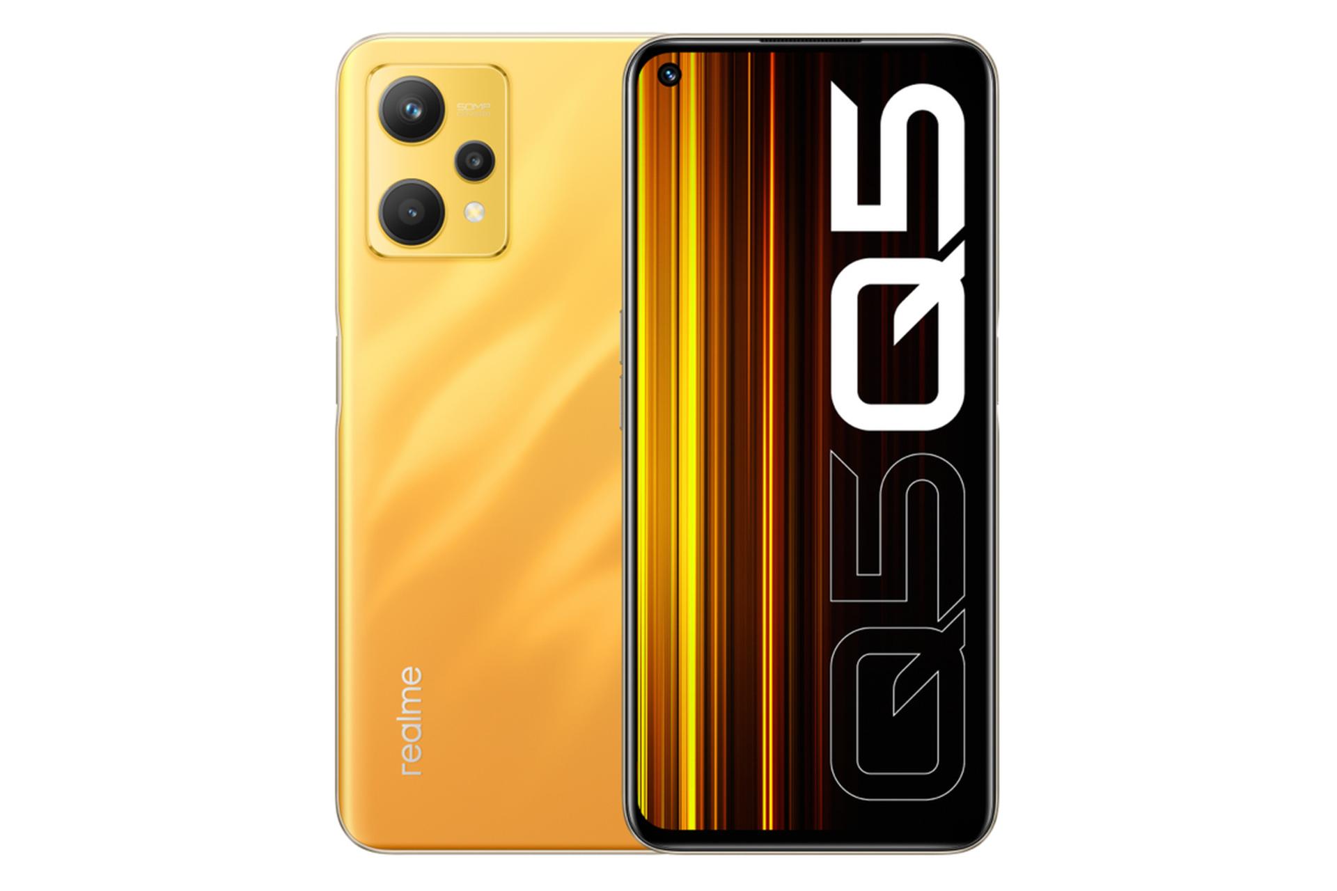 گوشی موبایل ریلمی Realme Q5 زرد