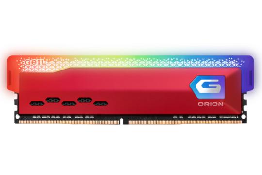 نمای جلو رم گیل ORION RGB ظرفیت 16 گیگابایت از نوع DDR4-3200