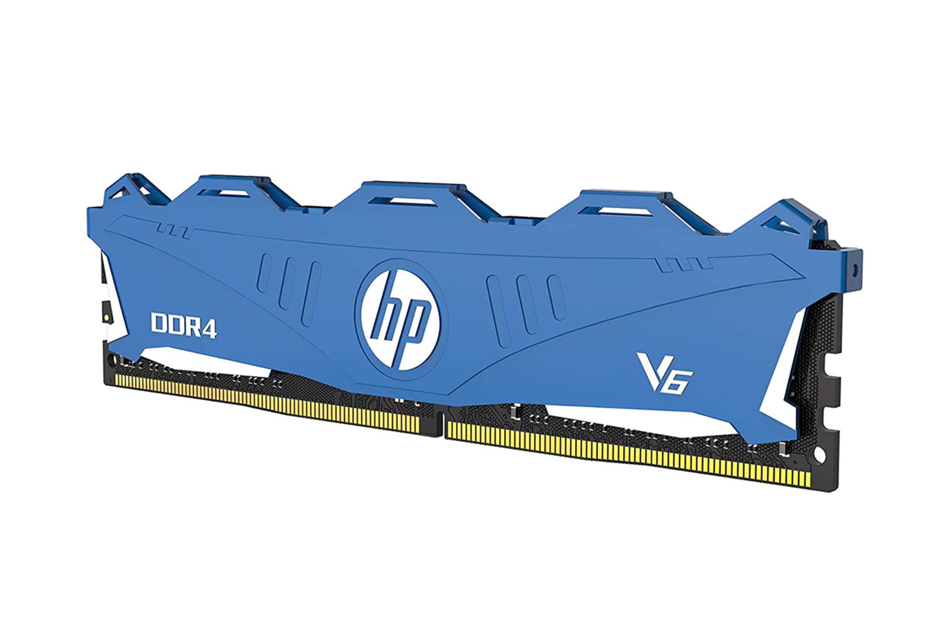 نمای کنار رم اچ پی V6 ظرفیت 8 گیگابایت از نوع DDR4-3000