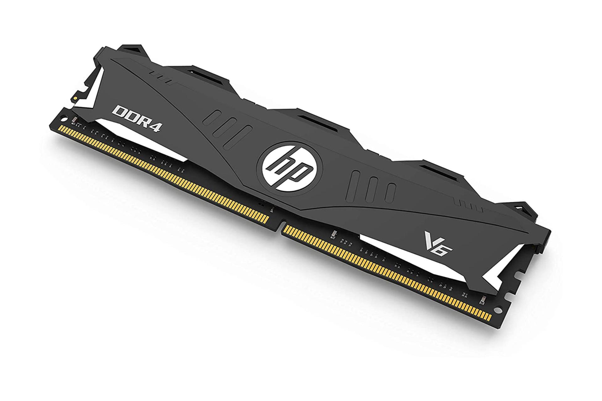 نمای بالا رم اچ پی V6 ظرفیت 8 گیگابایت از نوع DDR4-3000