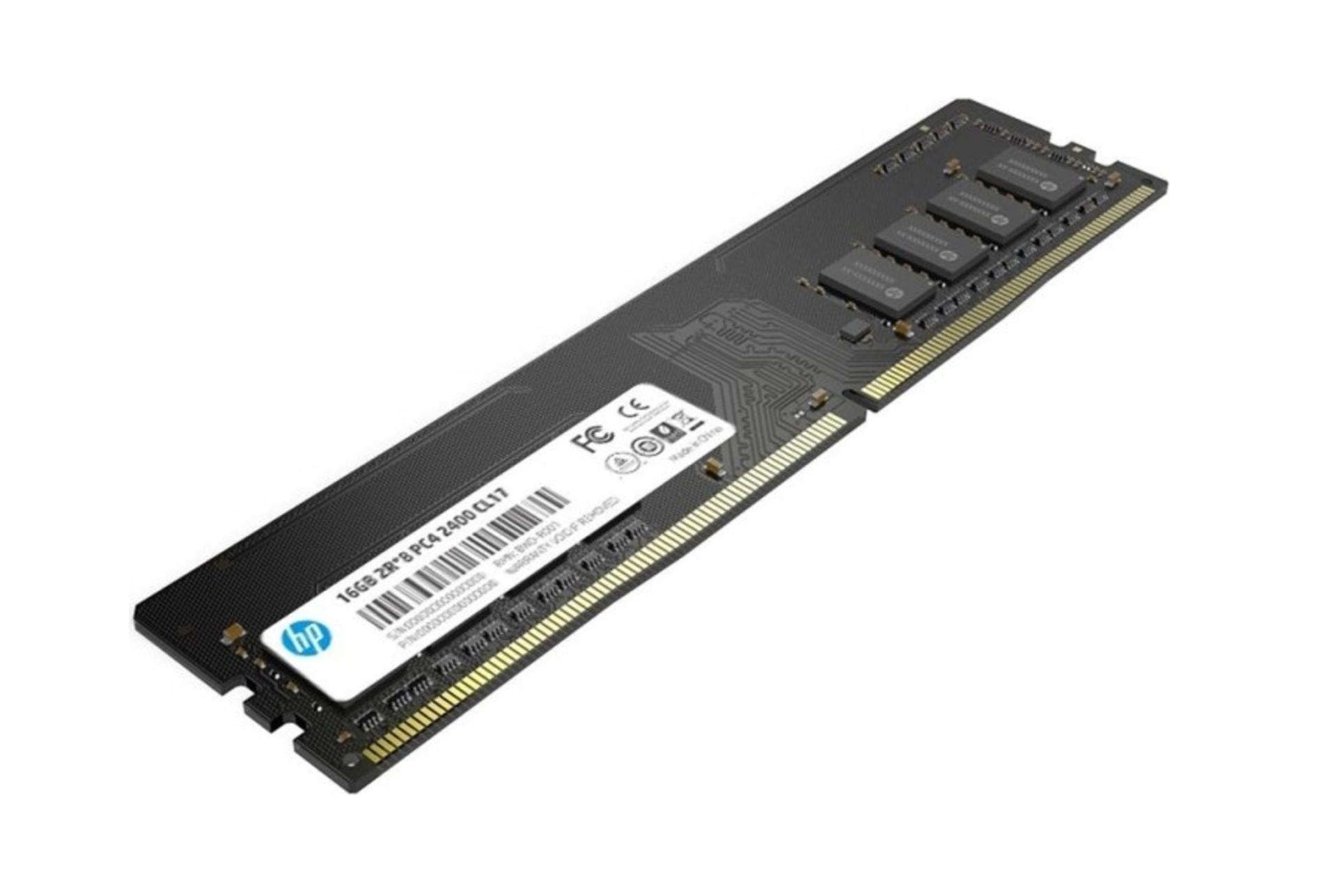 نمای کنار رم اچ پی V2 ظرفیت 16 گیگابایت از نوع DDR4-2400
