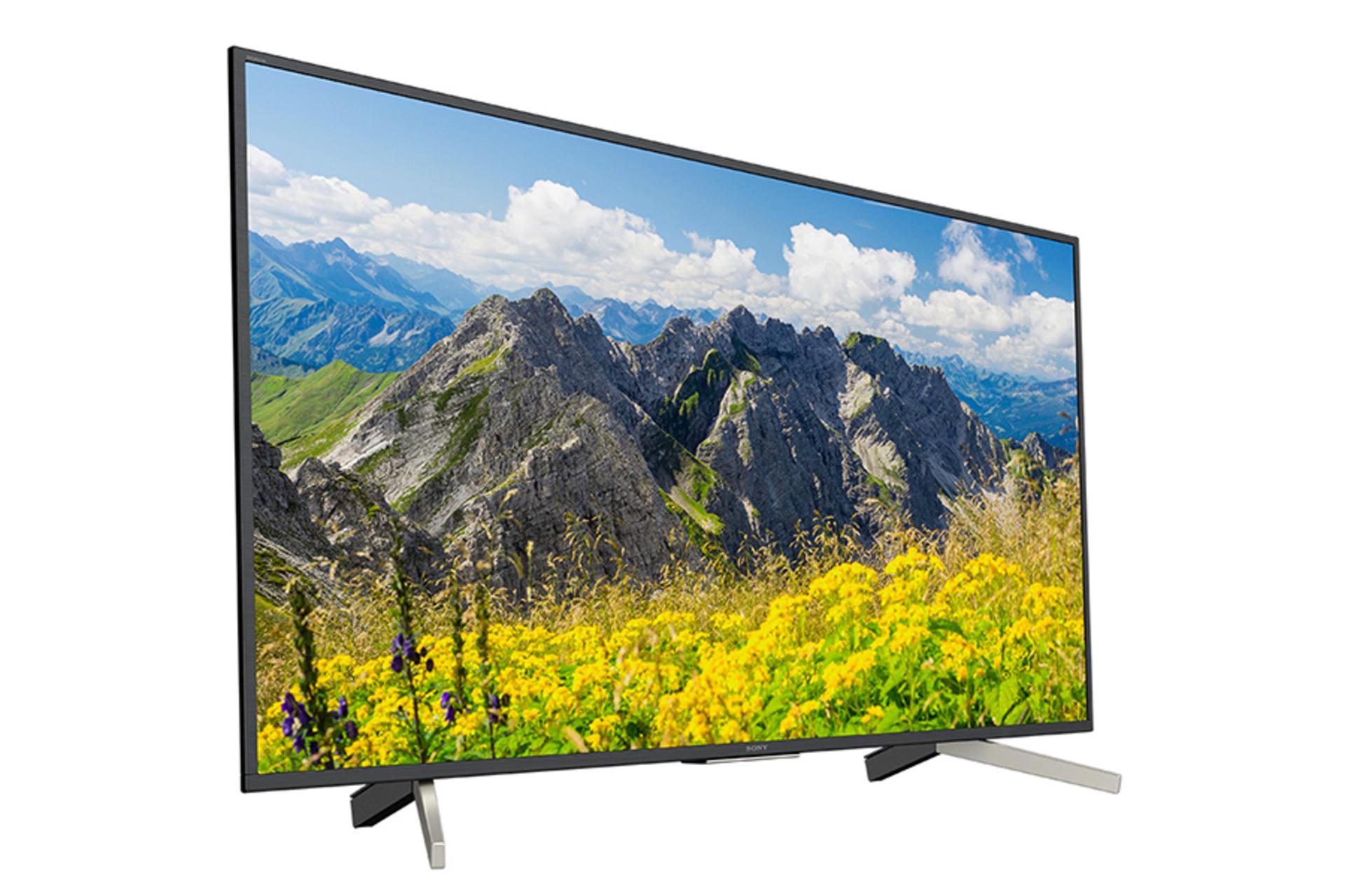نمای نیمرخ چپ تلویزیون سونی KD-65X7500F