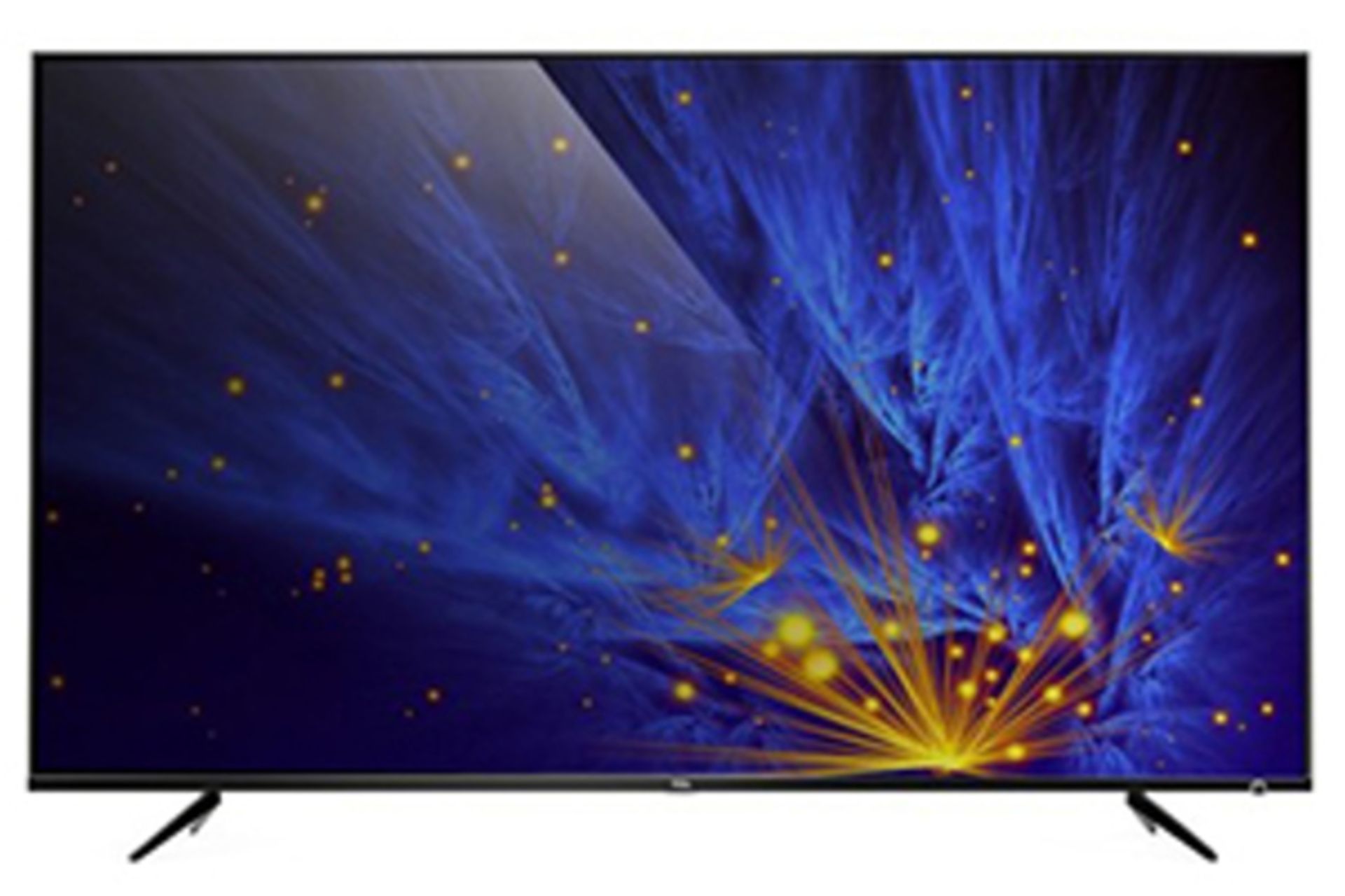 نمای جلو تلویزیون تی سی ال 55P6US رنگ مشکی